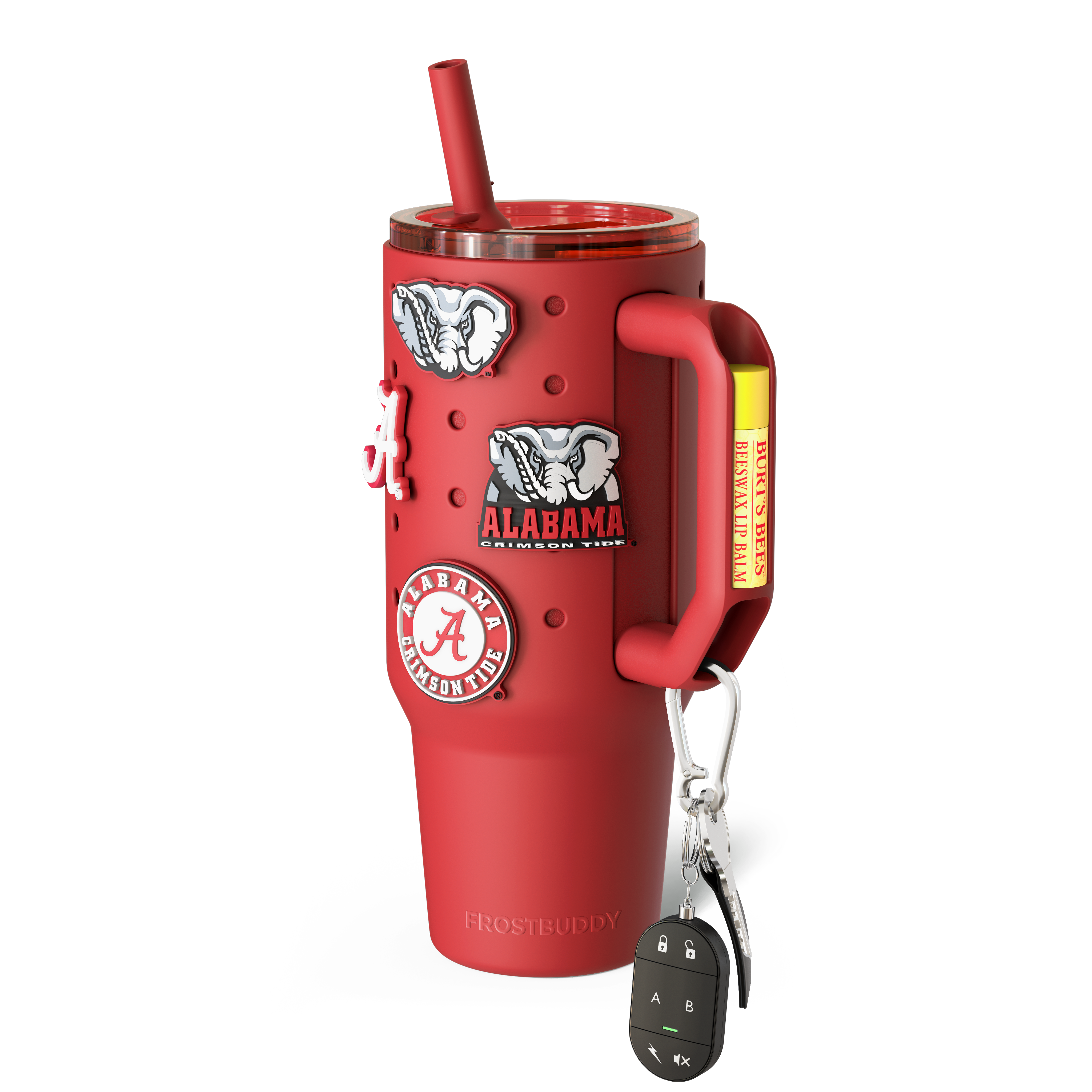 Thicc Buddy 40oz | Alabama Crimson Tide | Skin + Budz Bundle