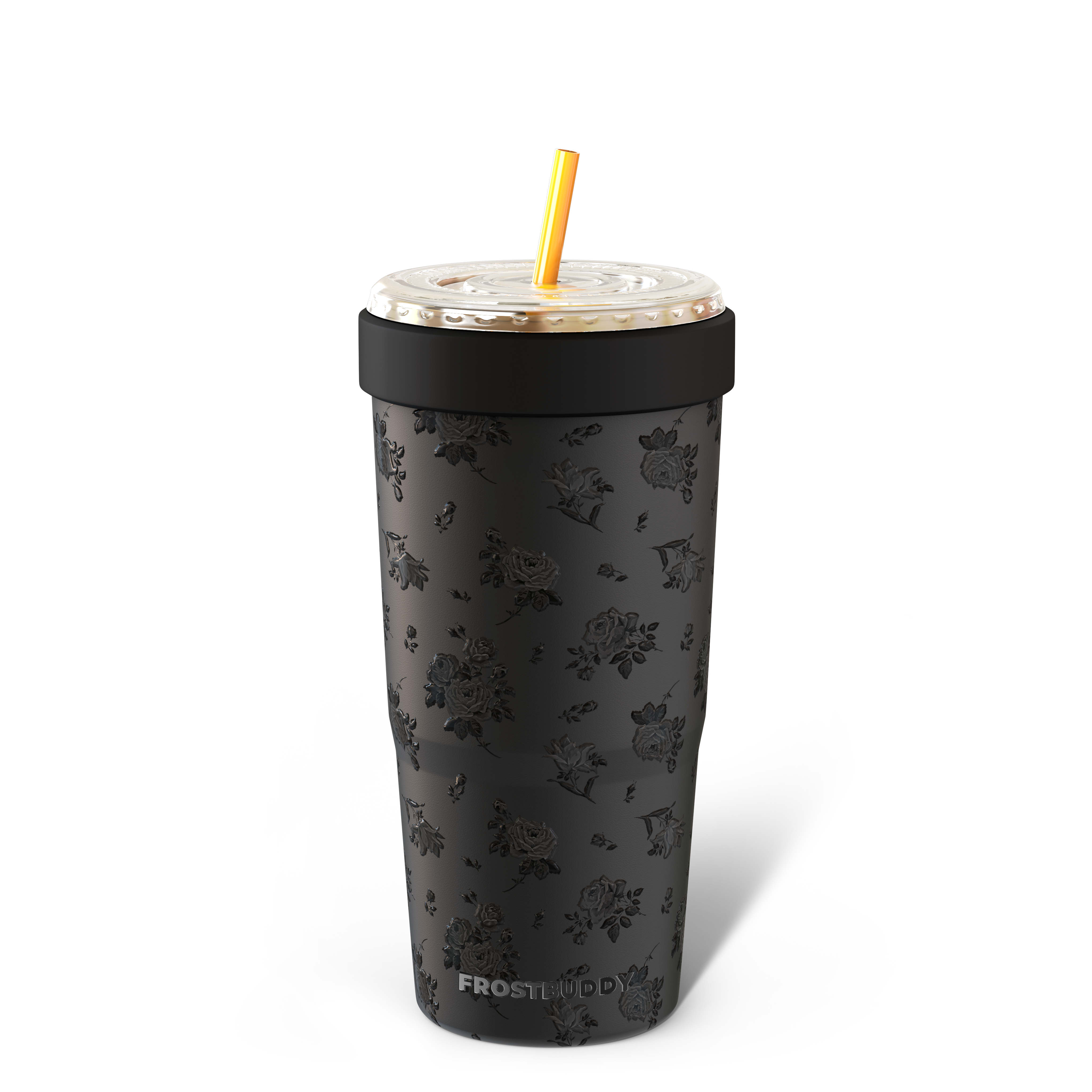 To-Go Buddy | Black Floral