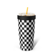 To-Go Buddy | Black & White Checkered