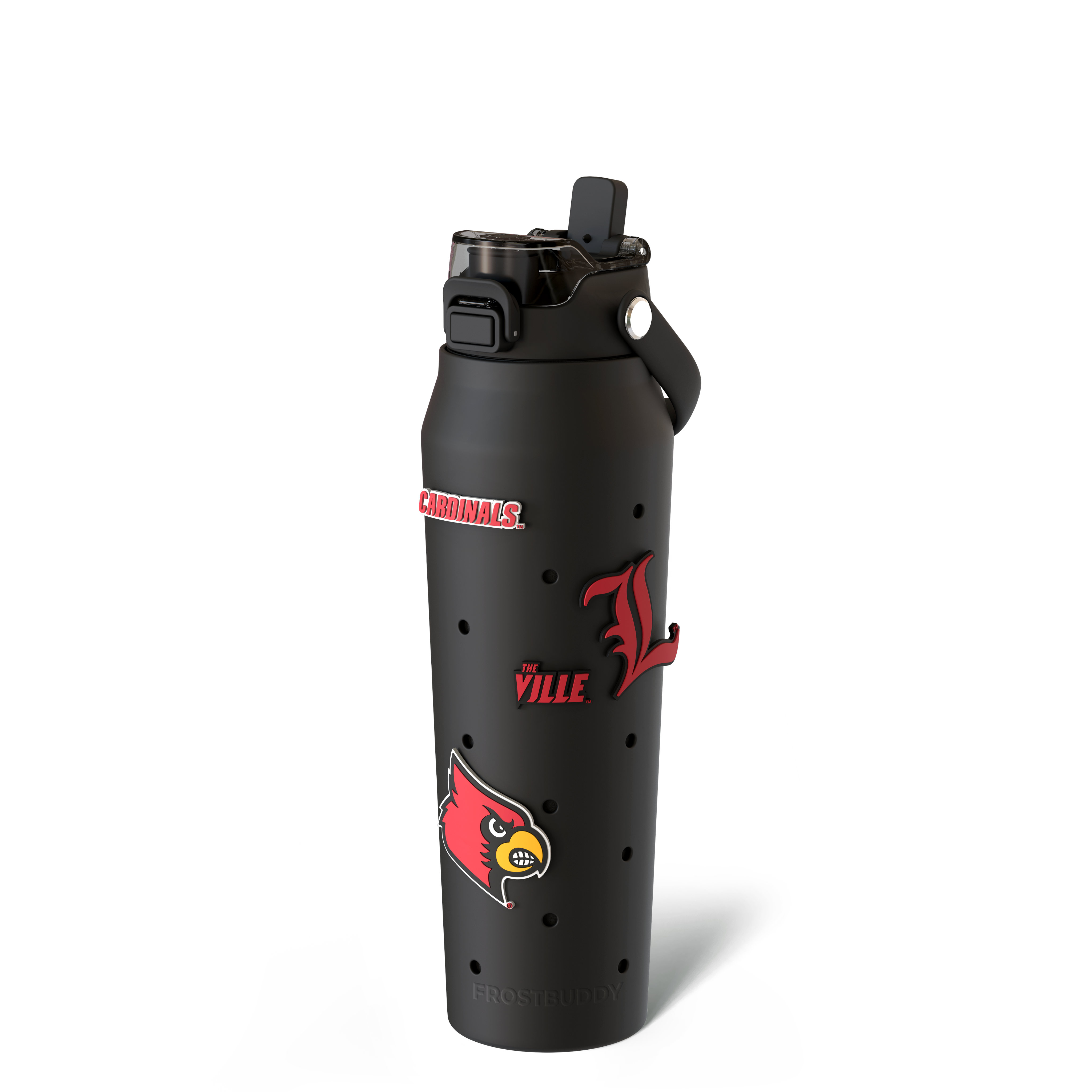 Bottle Buddy 32oz | Louisville Cardinals | Skin + Budz Bundle