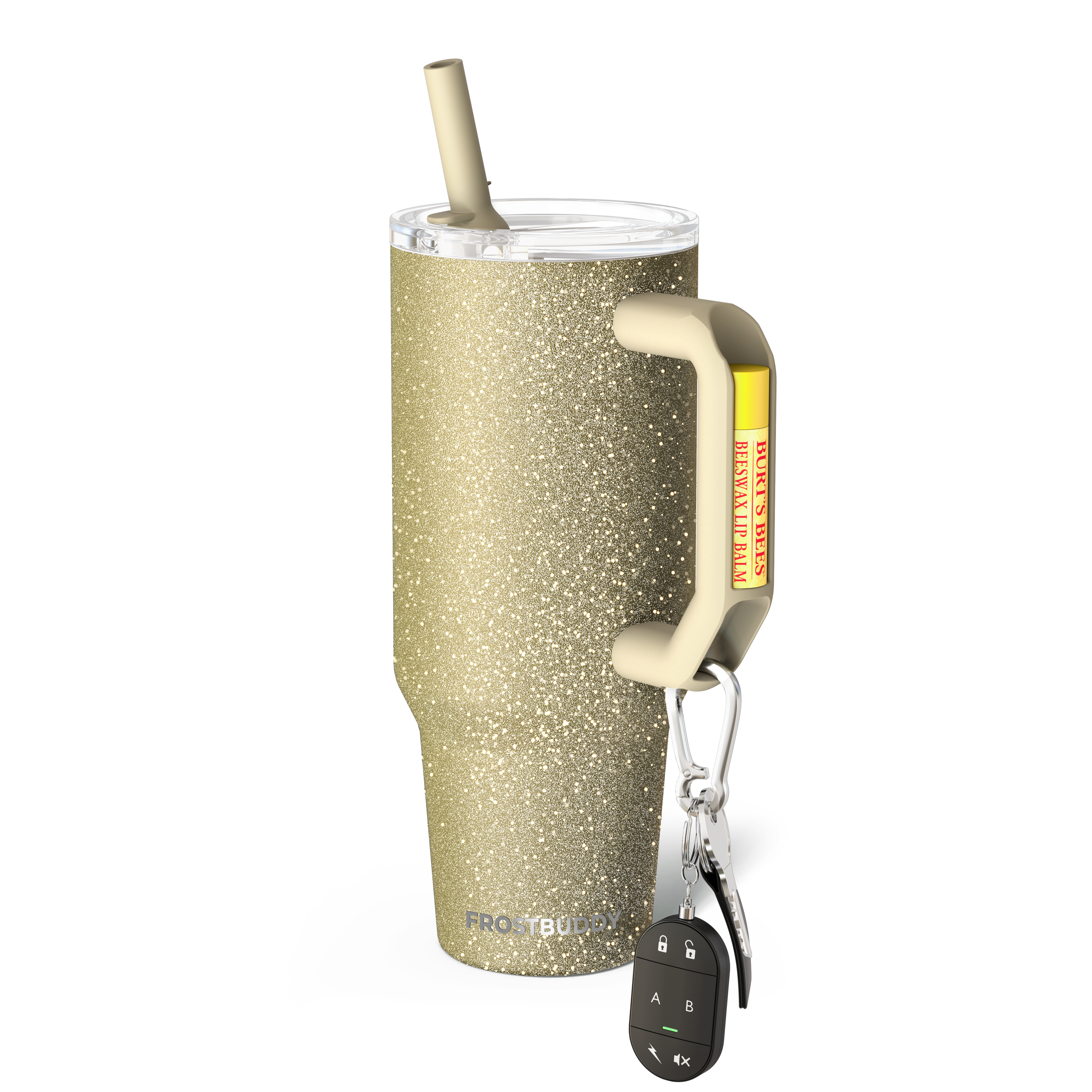 Thicc Buddy 40oz | Champagne Glitz