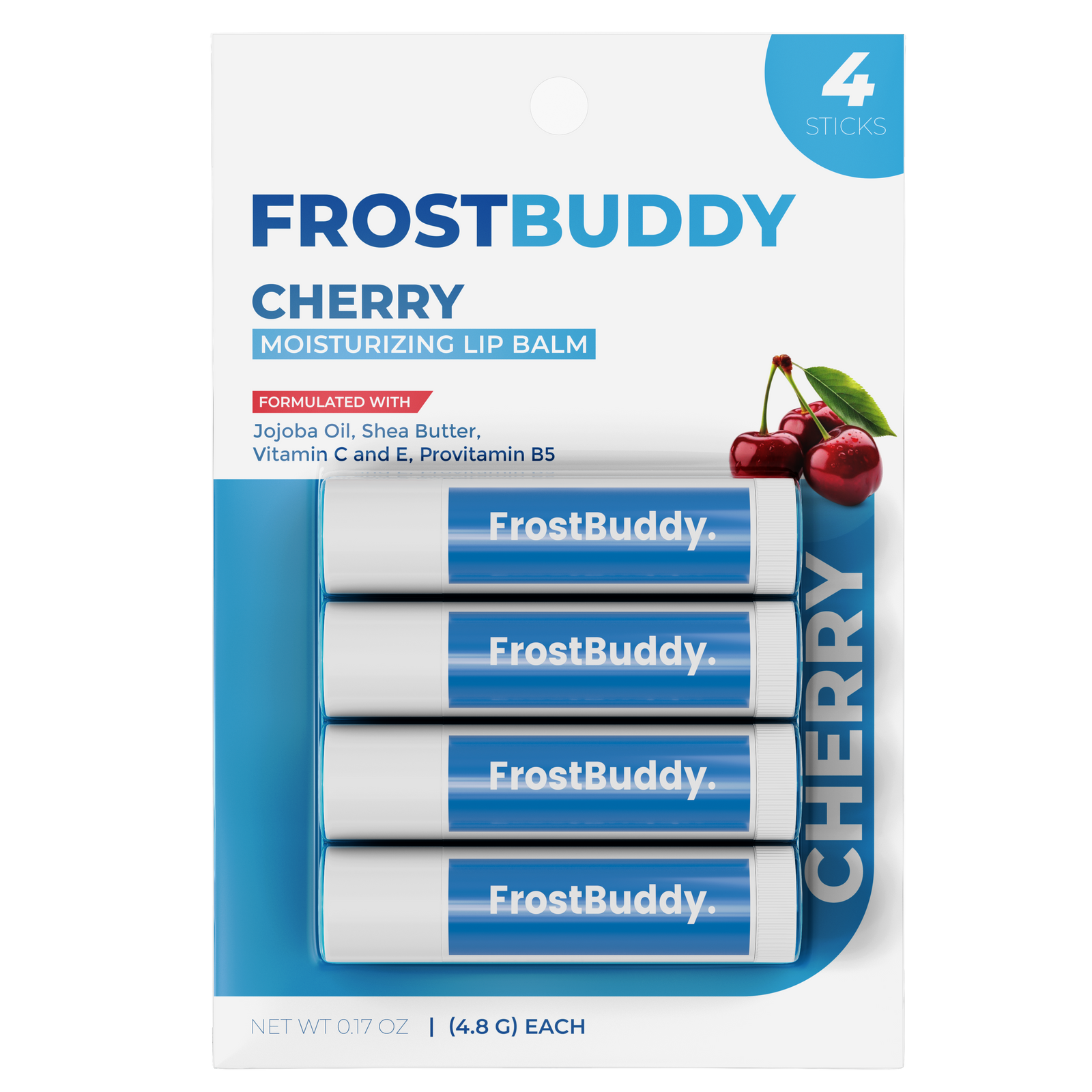 Lip Balm | Cherry 4-Pack