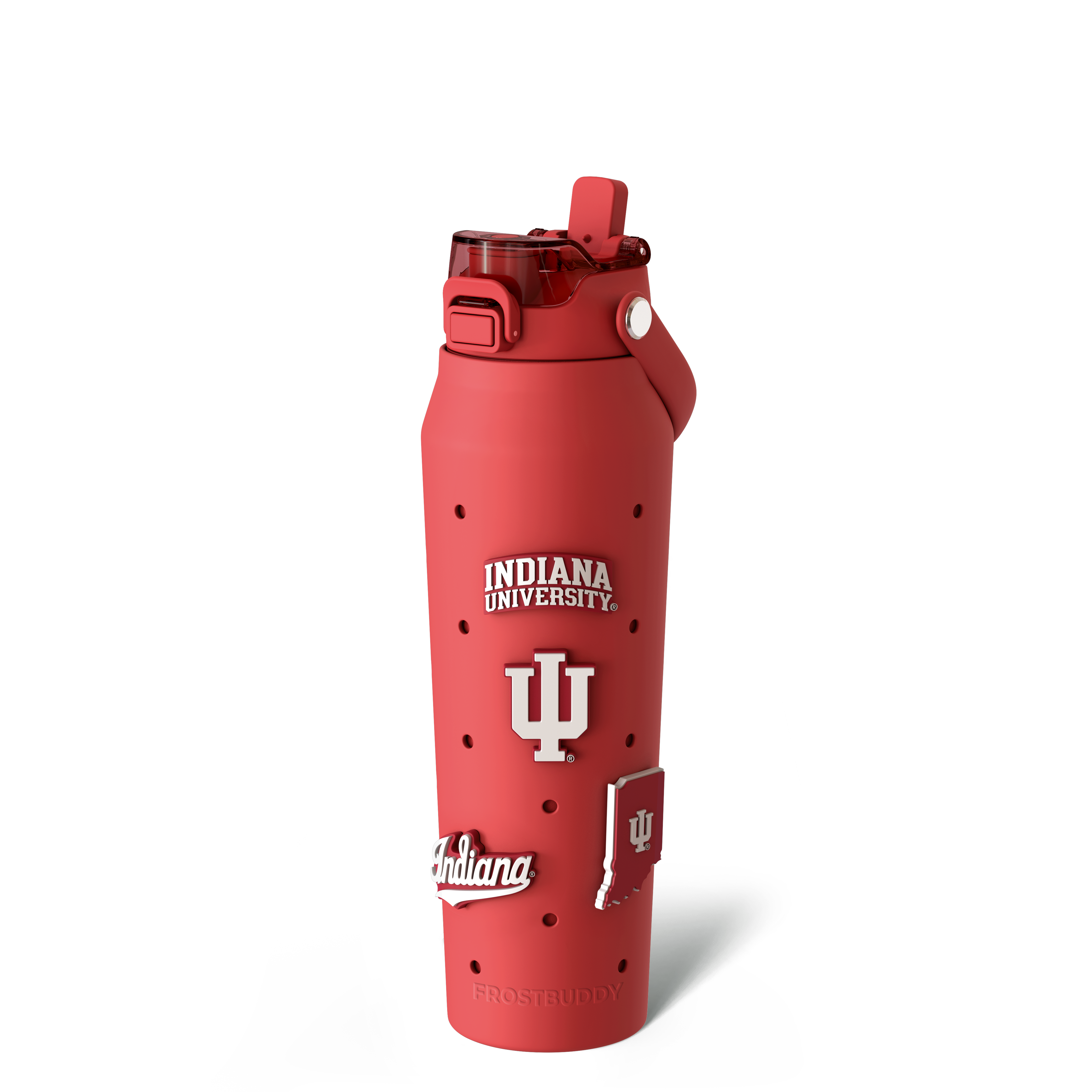 Bottle Buddy 32oz | Indiana Hoosiers | Skin + Budz Bundle