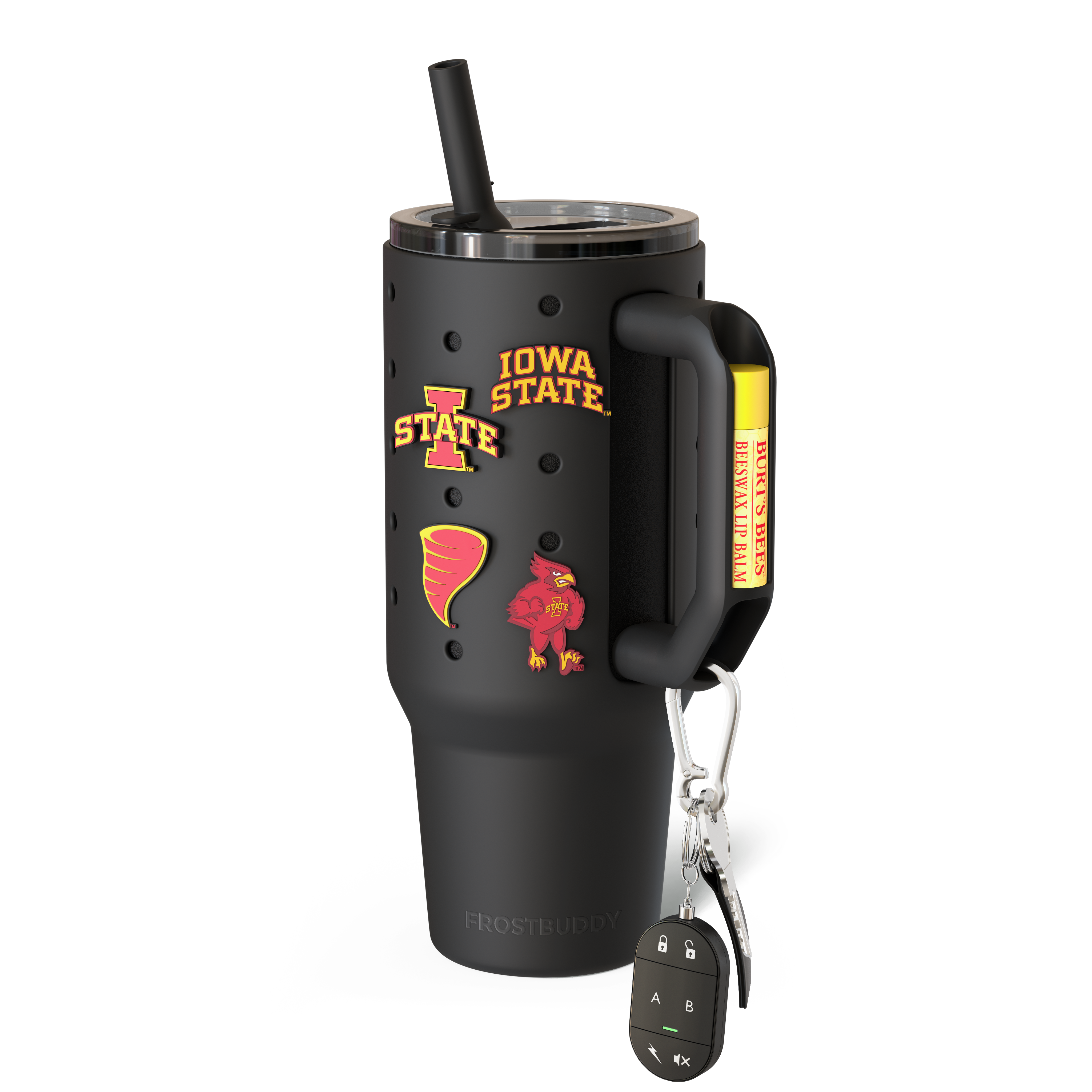 Thicc Buddy 40oz | Iowa State Cyclones | Skin + Budz Bundle