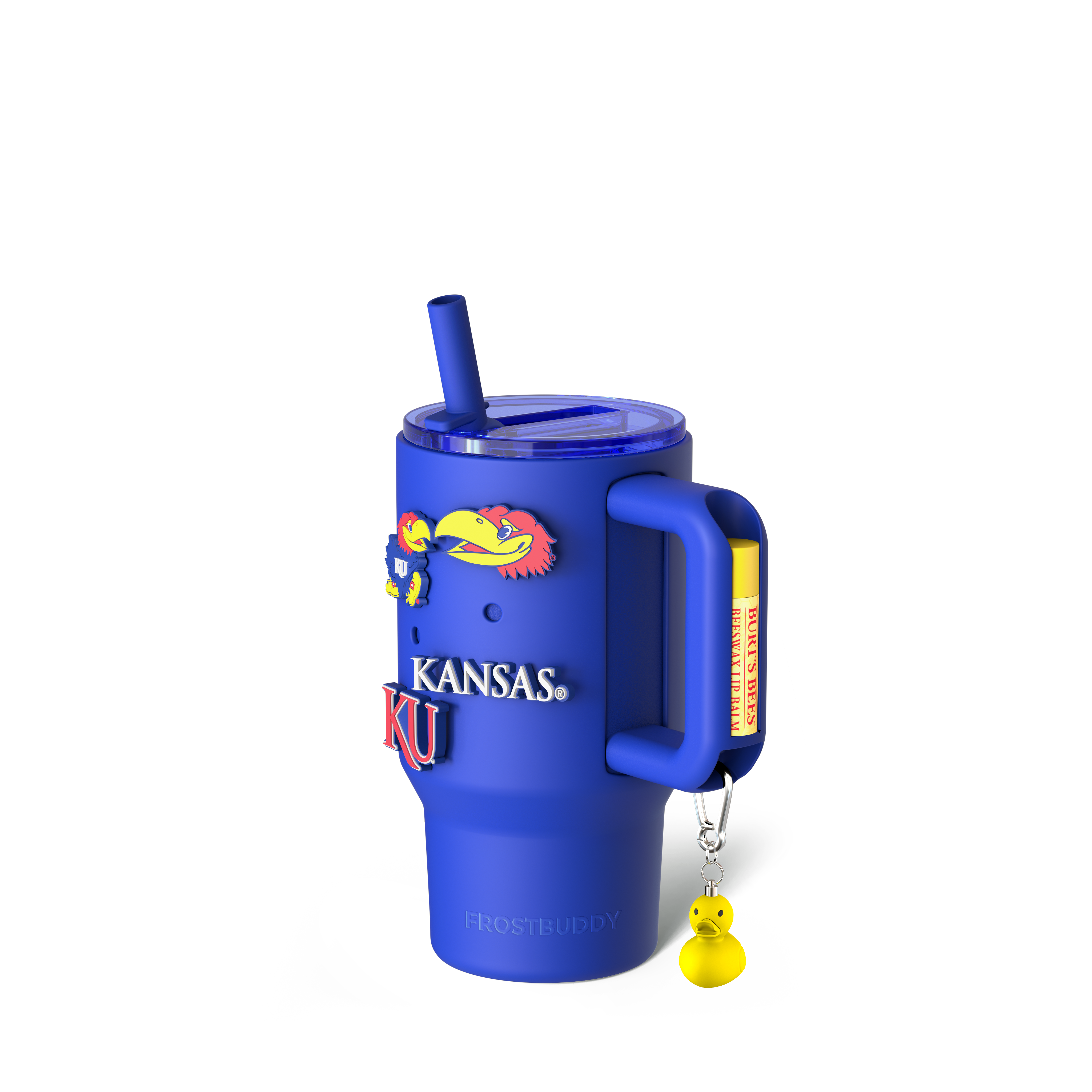 Thicc Buddy 16oz | Kansas Jayhawks | Skin + Budz Bundle