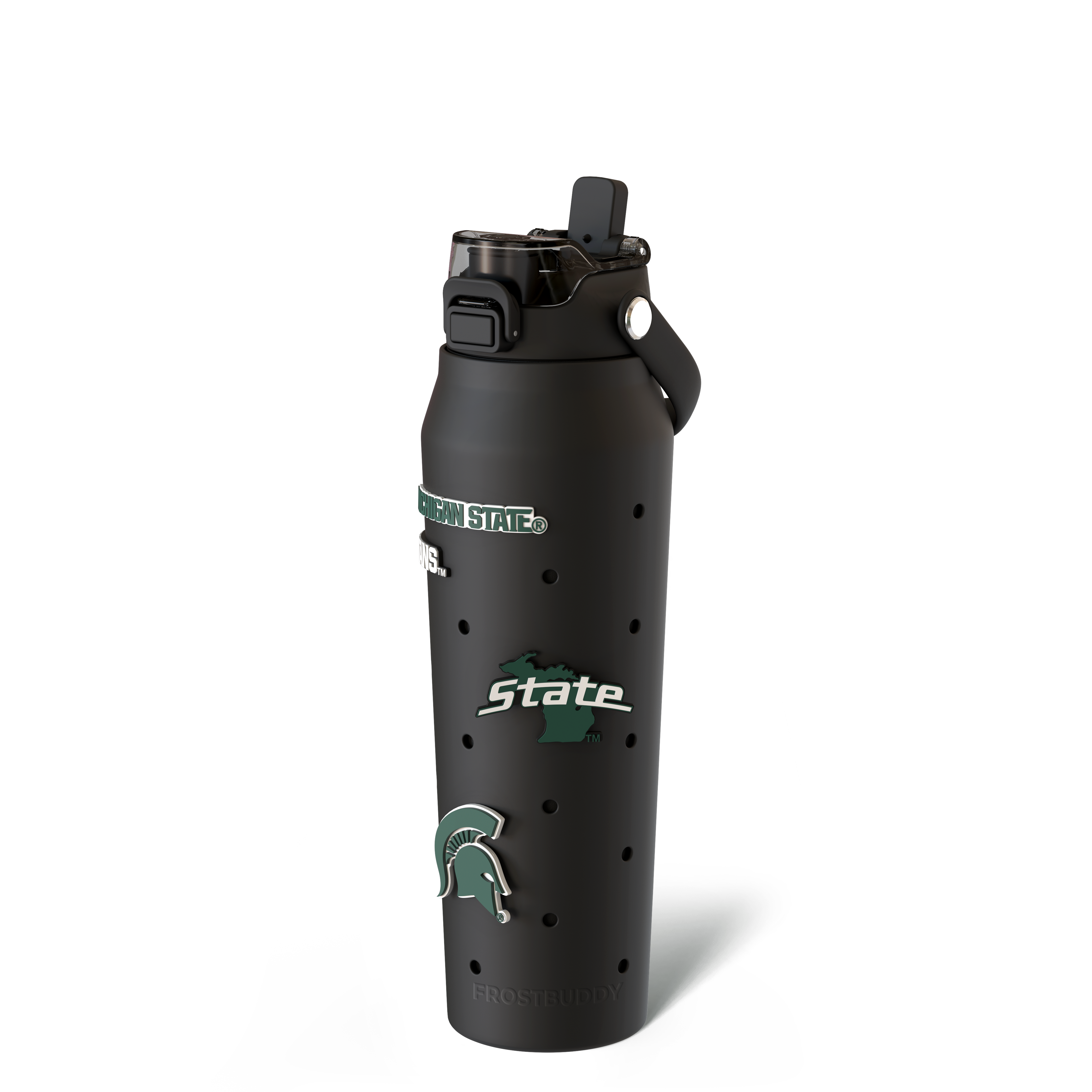 Bottle Buddy 32oz | Michigan State Spartans | Skin + Budz Bundle