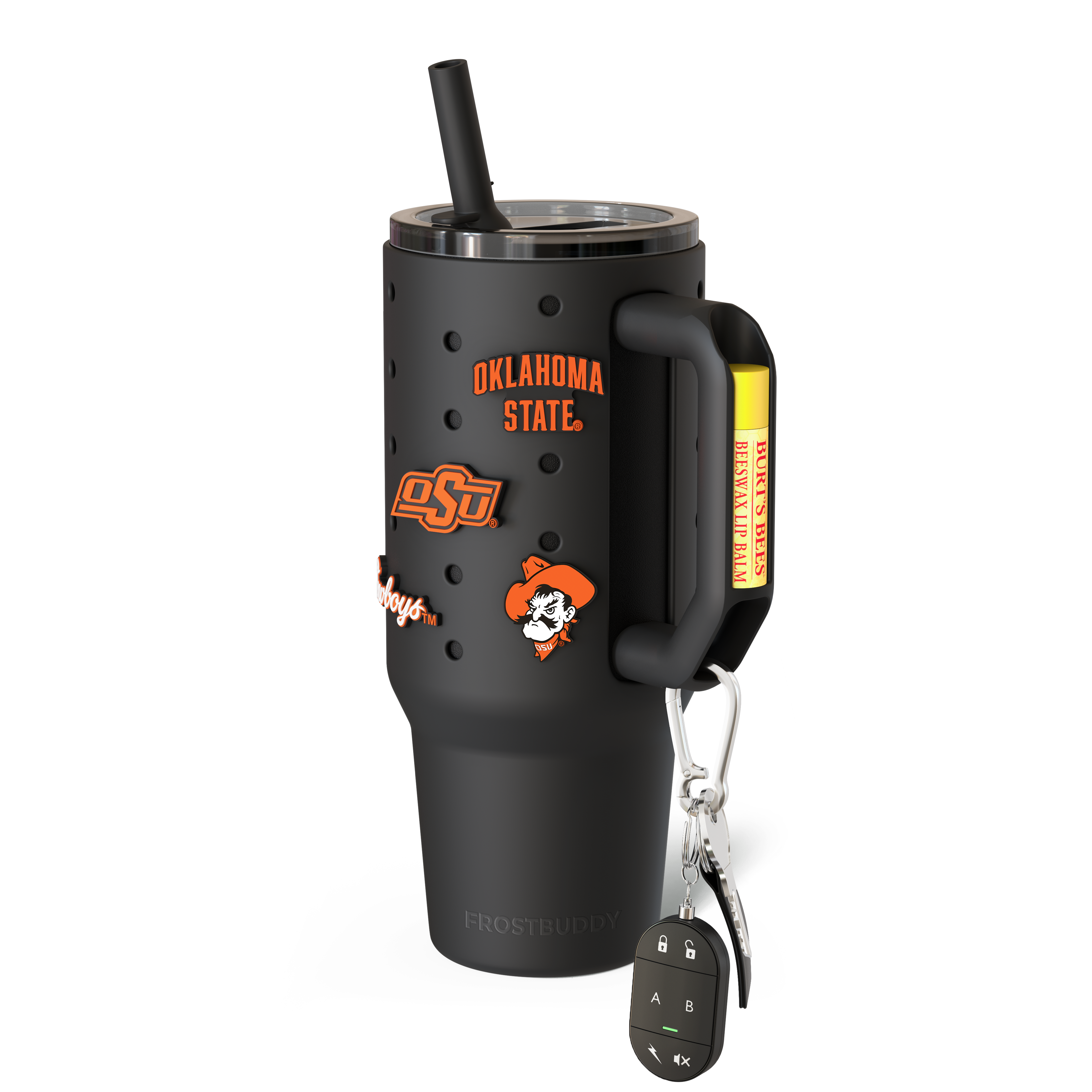 Thicc Buddy 40oz | Oklahoma State Cowboys | Skin + Budz Bundle