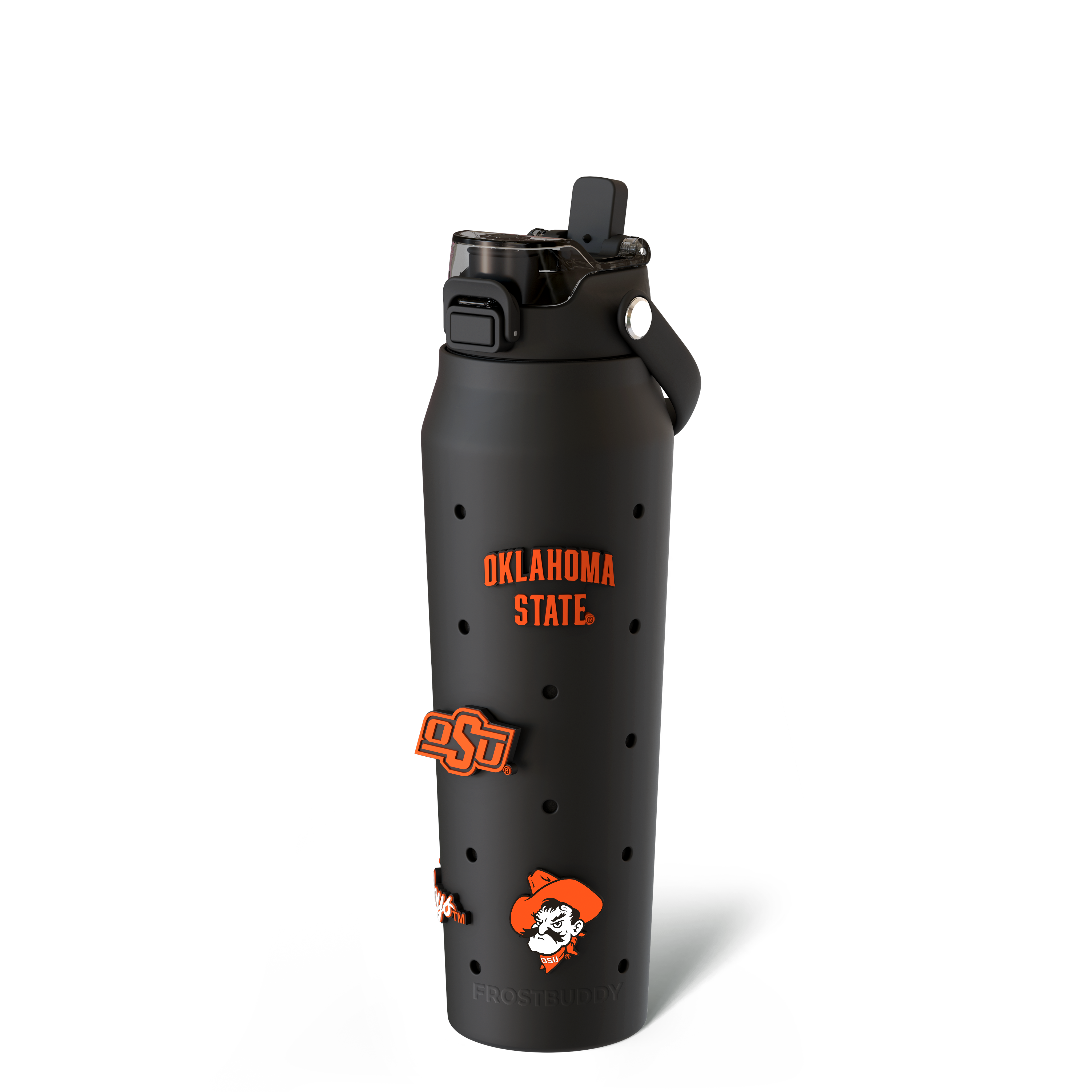 Bottle Buddy 32oz | Oklahoma State Cowboys | Skin + Budz Bundle