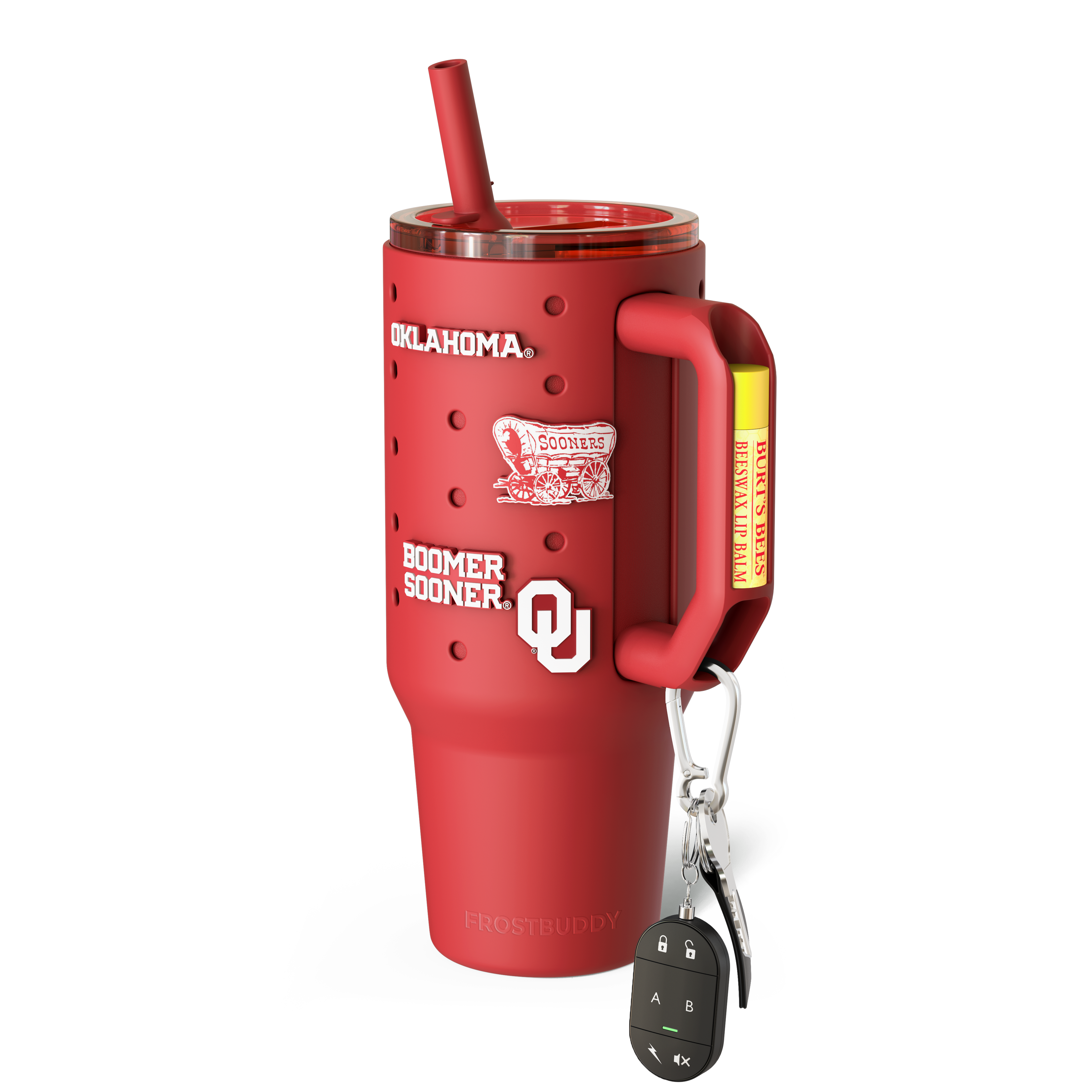 Thicc Buddy 40oz | Oklahoma Sooners | Skin + Budz Bundle