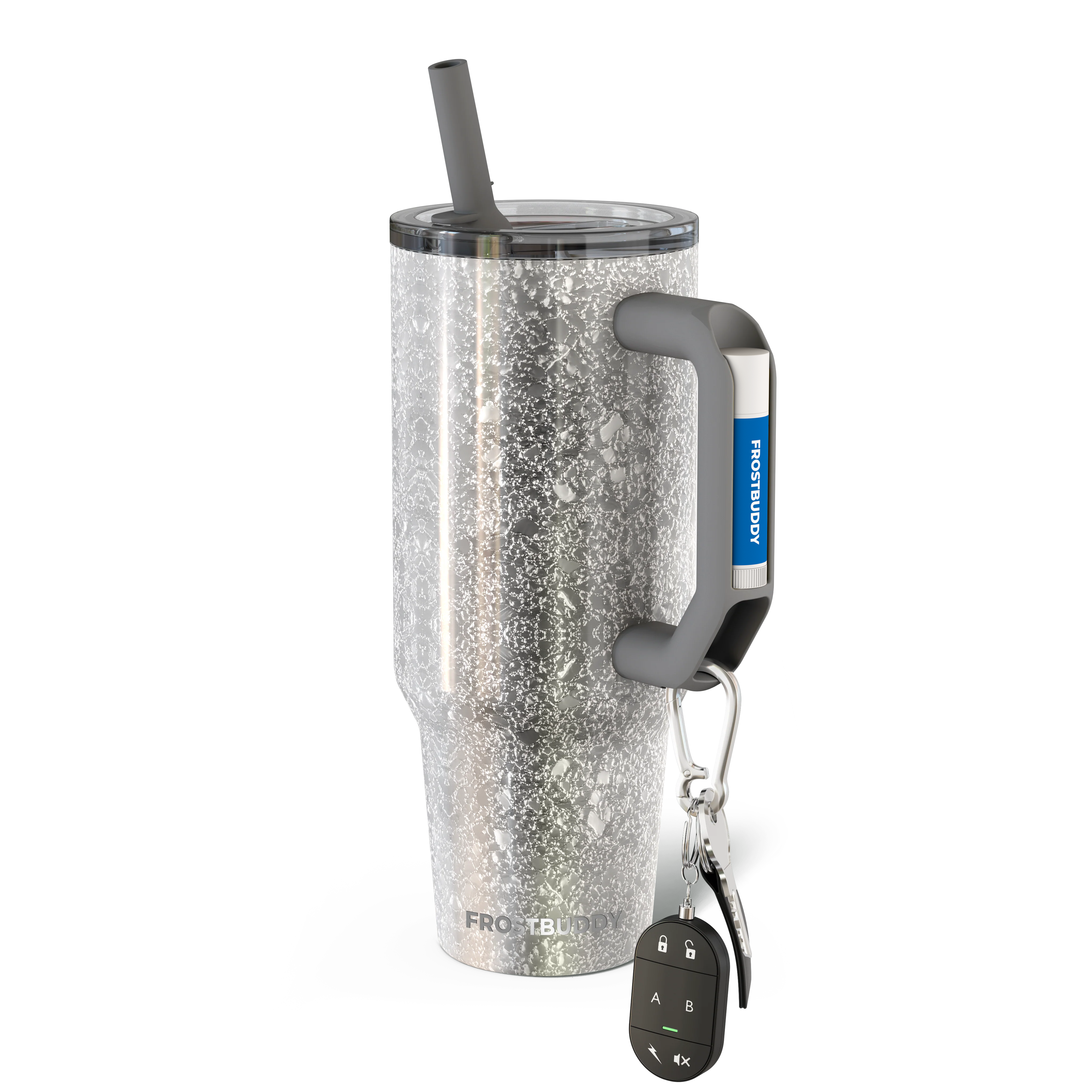 Thicc Buddy 40oz | Silver Sleigh