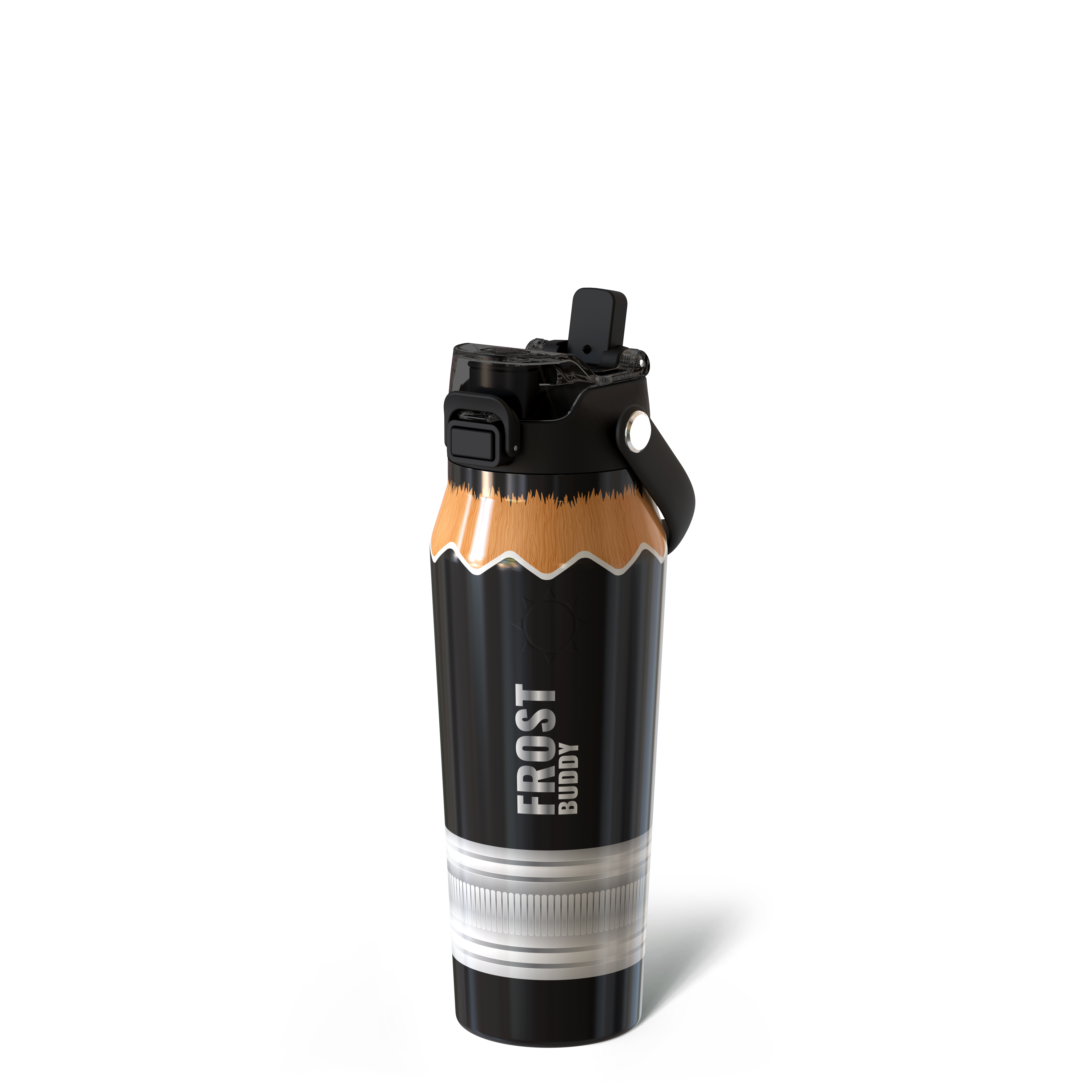 Bottle Buddy 24oz | Black Pencil