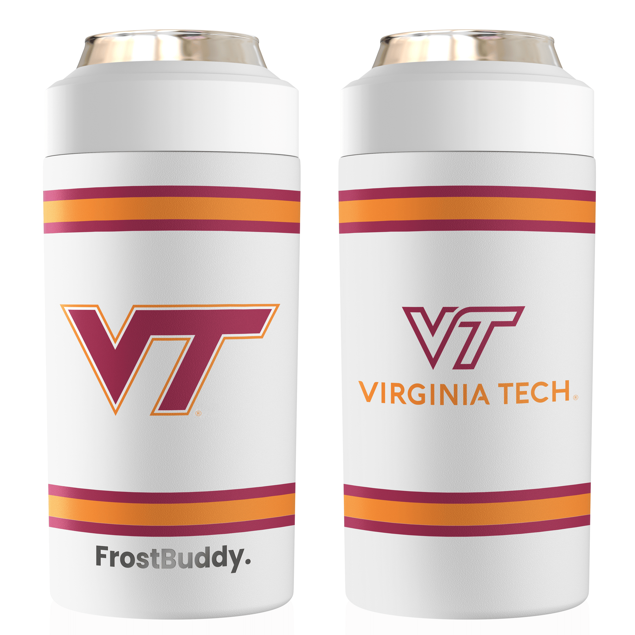 Virginia Tech Hokies Patriotic Can Koozie Holder Free Shipping