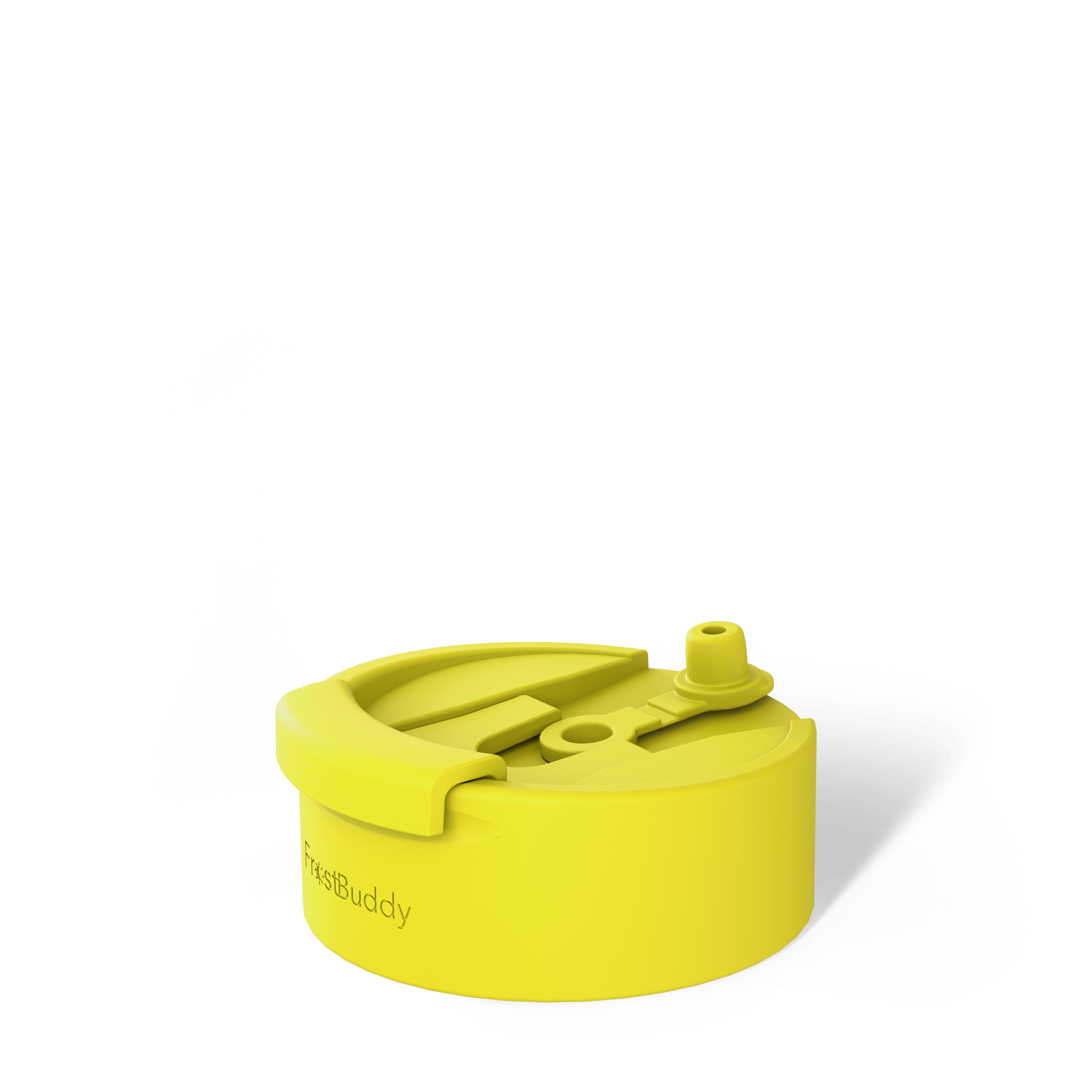 George Gu Yellow (No Straw) Universal Buddy Drinking Lid with Straw #color_yellow (no straw)