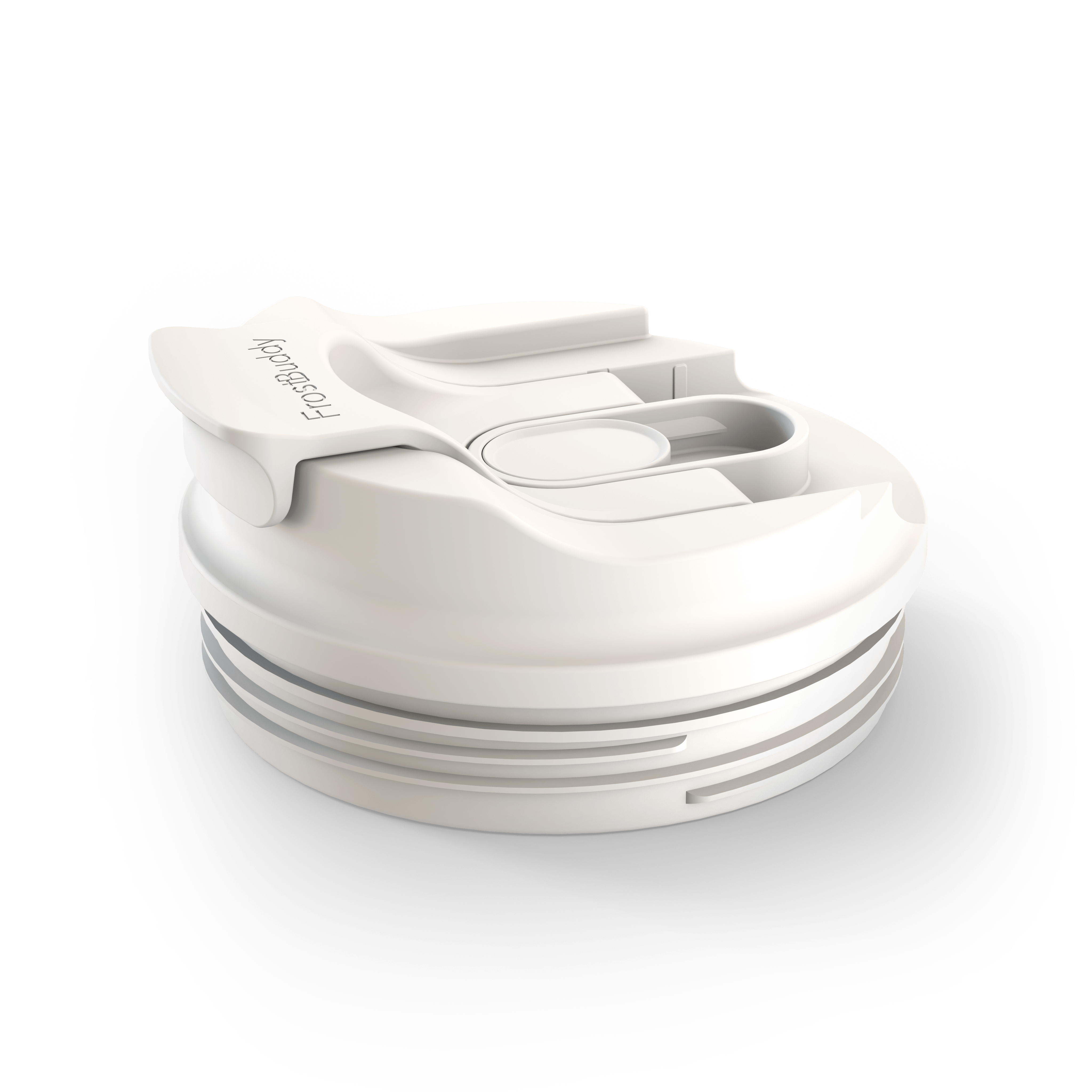 Sunny Shen White Replacement Lid | Thicc Buddy 50 | #color_white