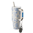 Thicc Buddy 40oz | Blue Floral