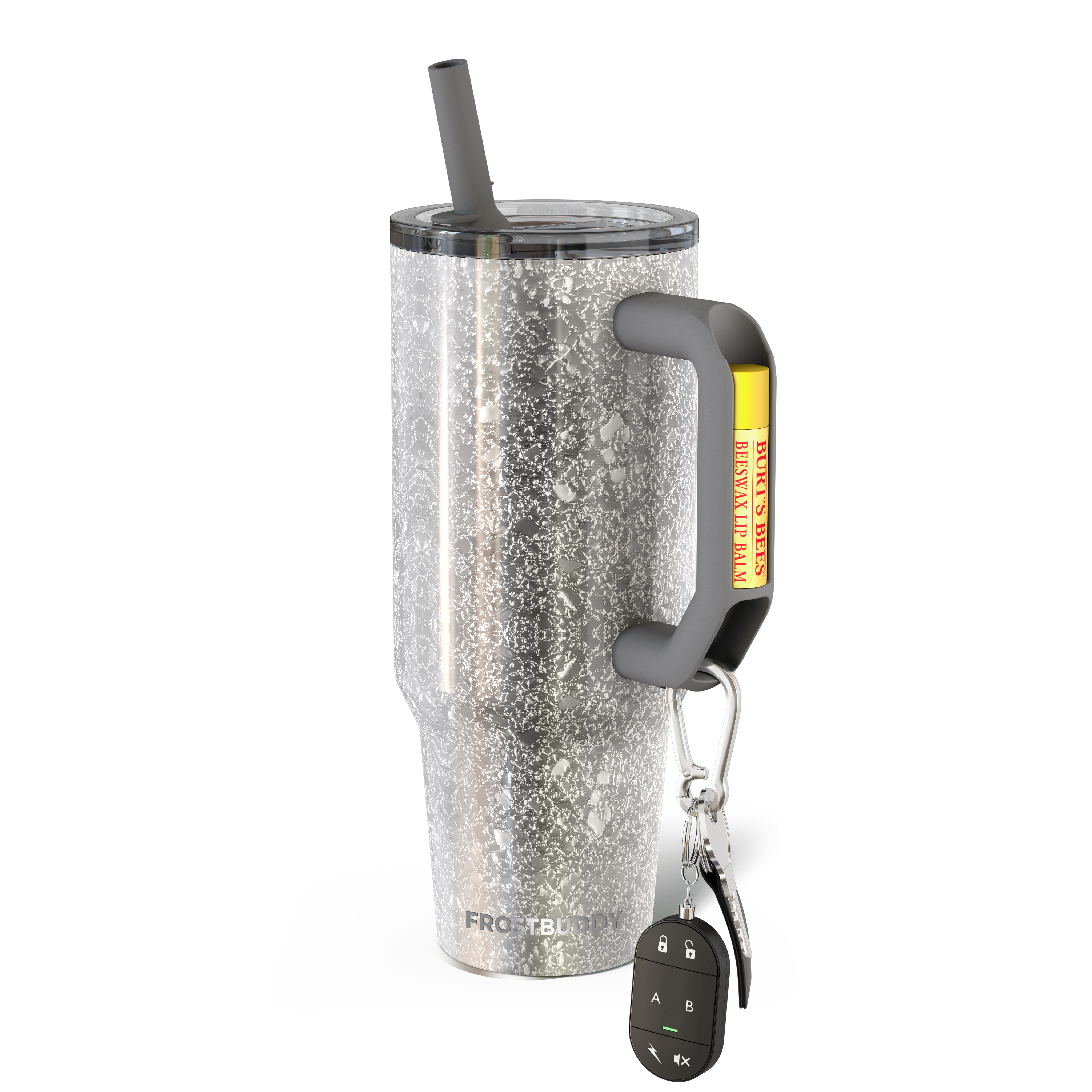 Thicc Buddy 40oz | Silver Sleigh