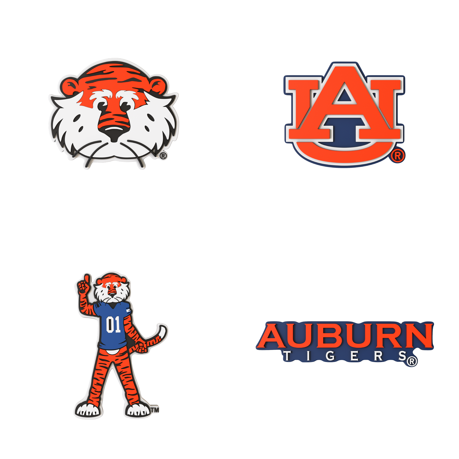Budz | Auburn Tigers | 4-Pack Bundle