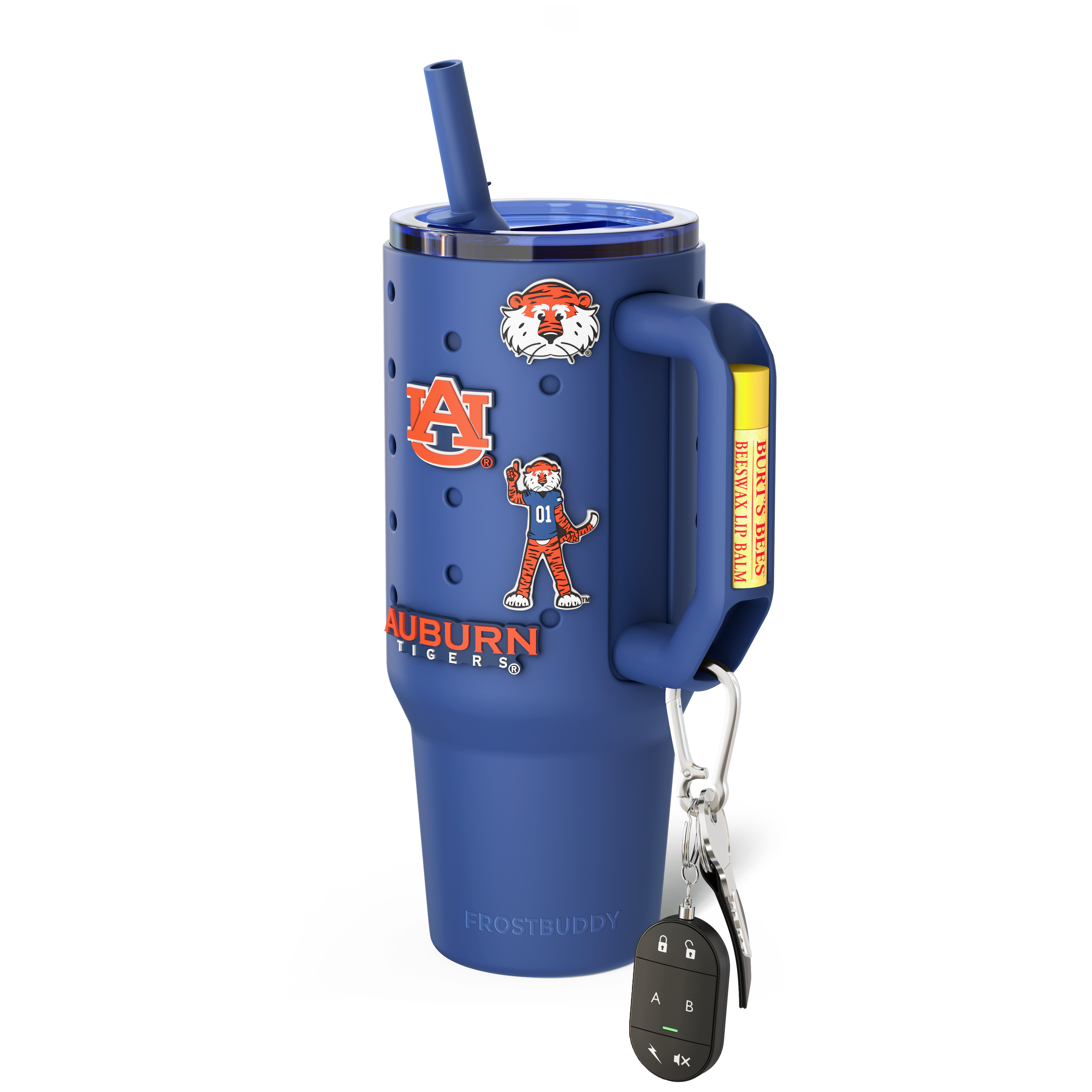 Thicc Buddy 40oz | Auburn Tigers | Skin + Budz Bundle