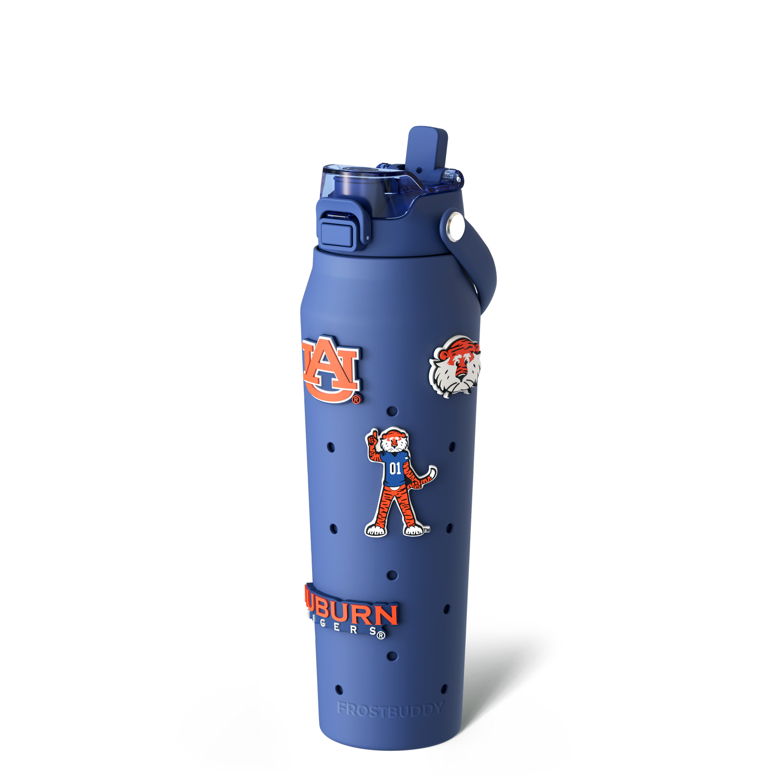 Bottle Buddy 32oz | Auburn Tigers | Skin + Budz Bundle