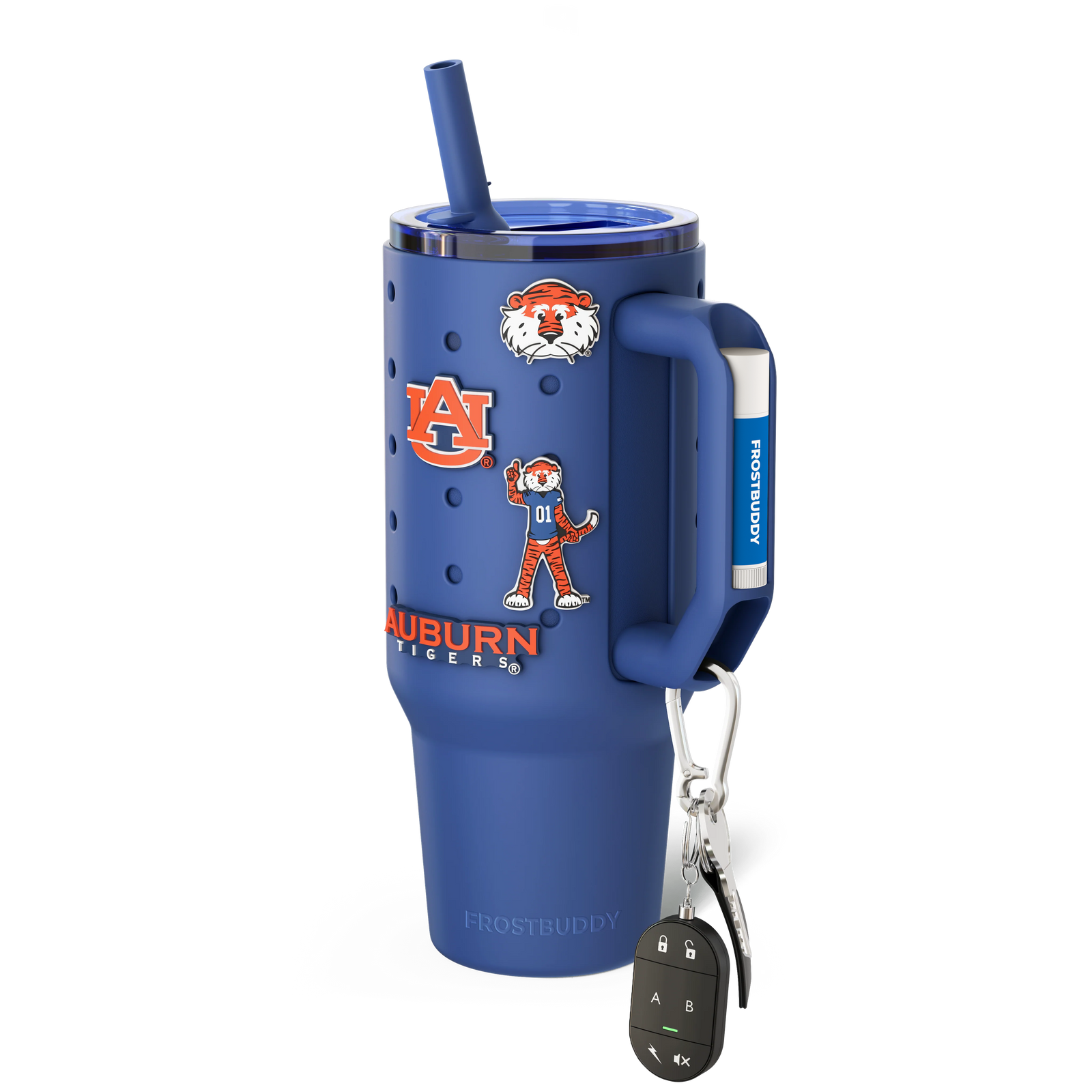 Thicc Buddy 40oz | Auburn Tigers | Skin + Budz Bundle