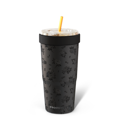 To-Go Buddy | Black Floral
