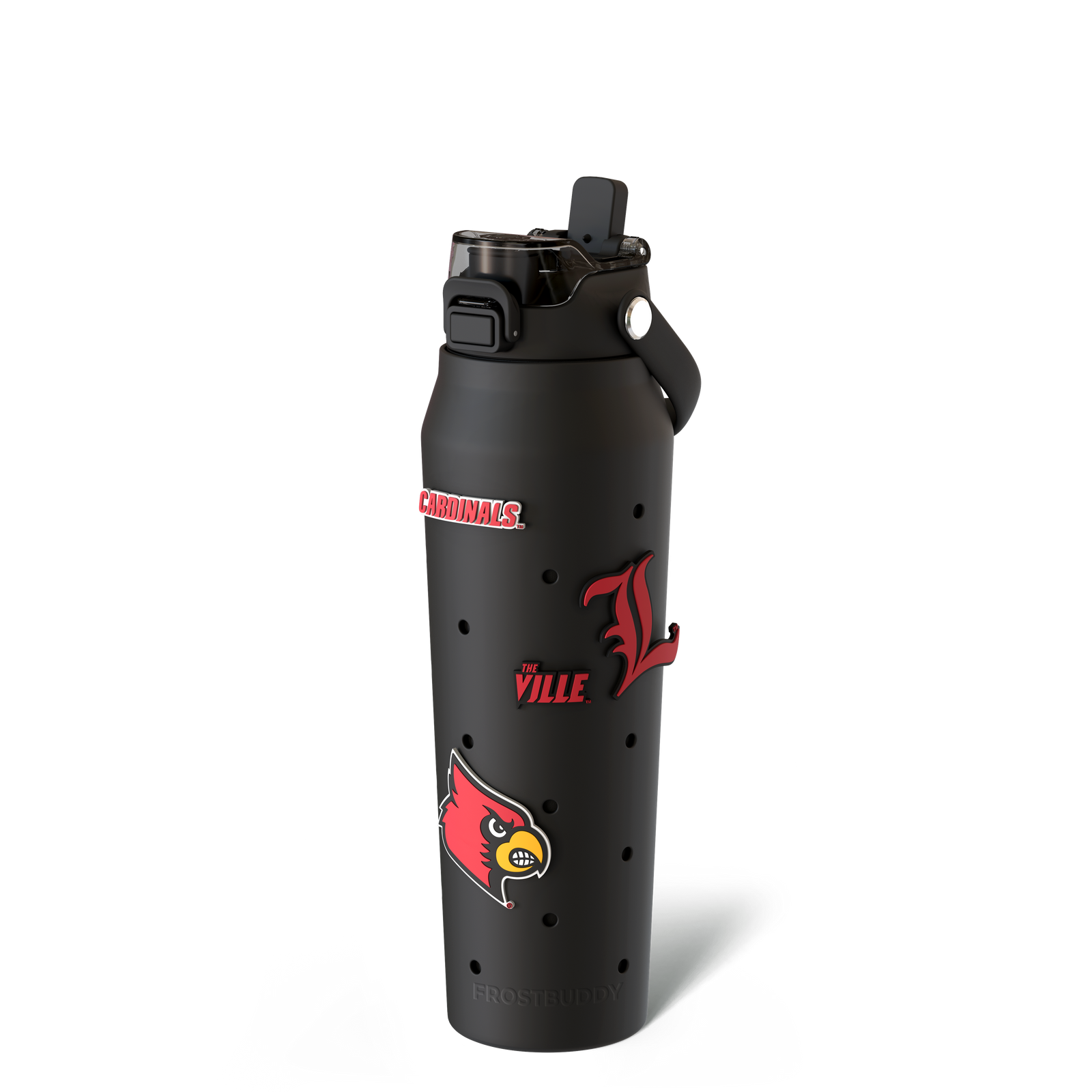 Bottle Buddy 32oz | Louisville Cardinals | Skin + Budz Bundle
