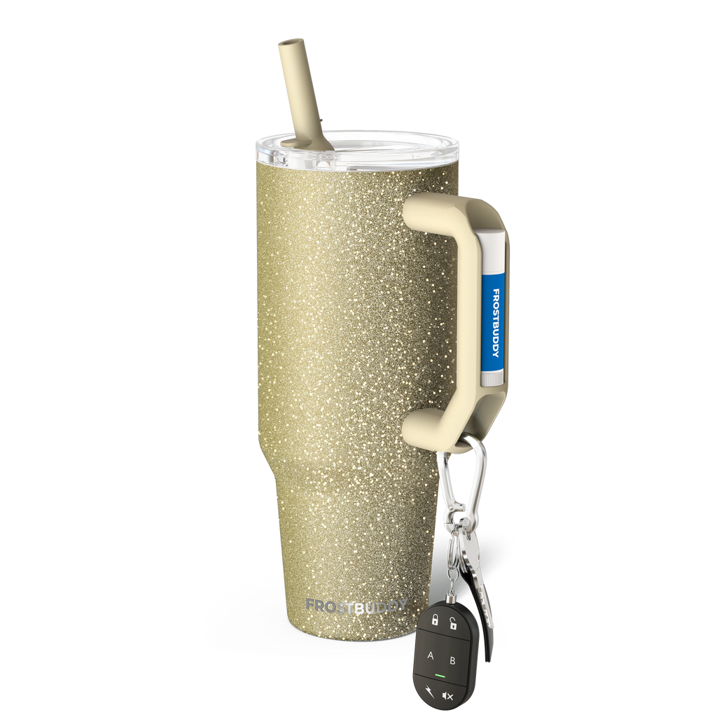 Thicc Buddy 40oz | Champagne Glitz