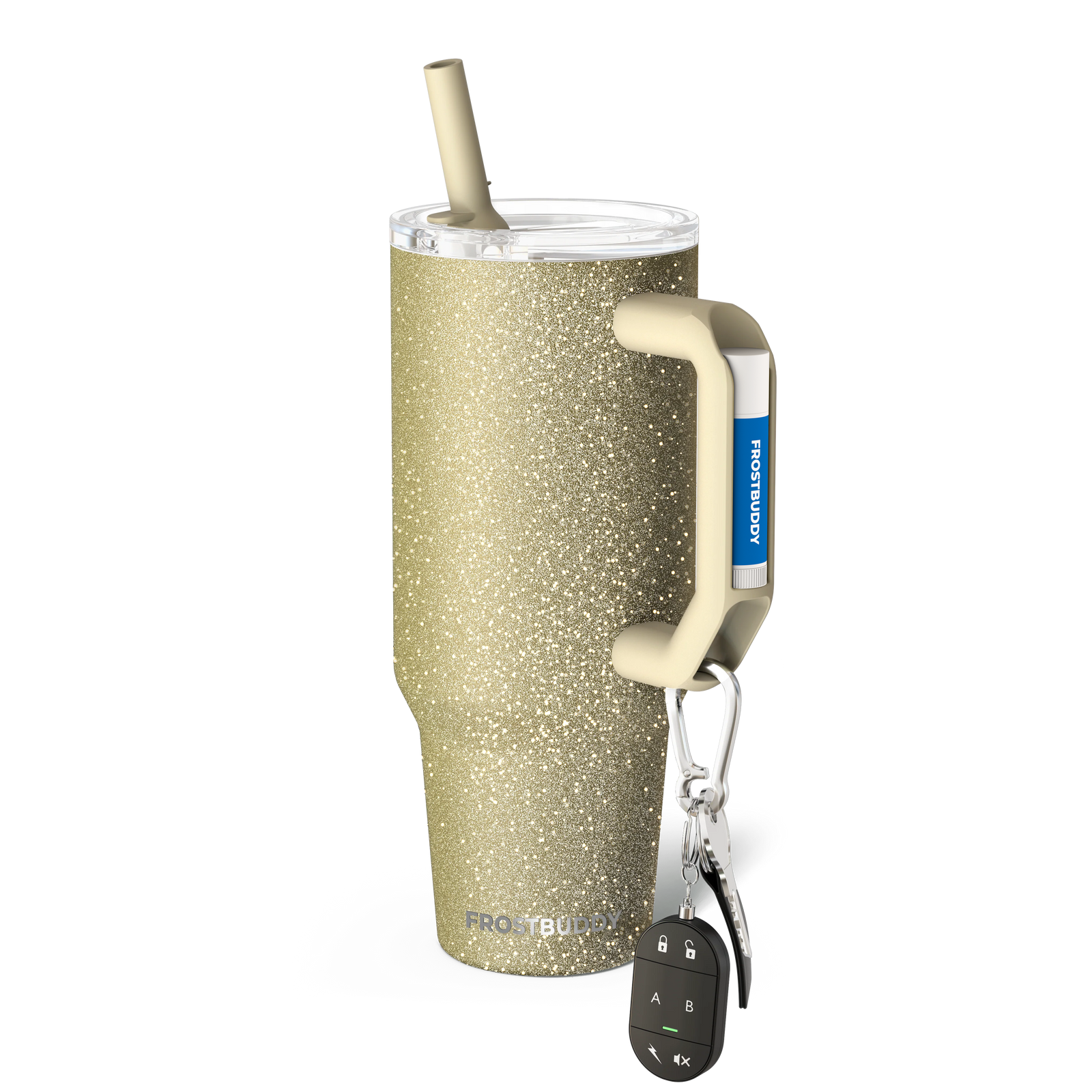 Thicc Buddy 40oz | Champagne Glitz