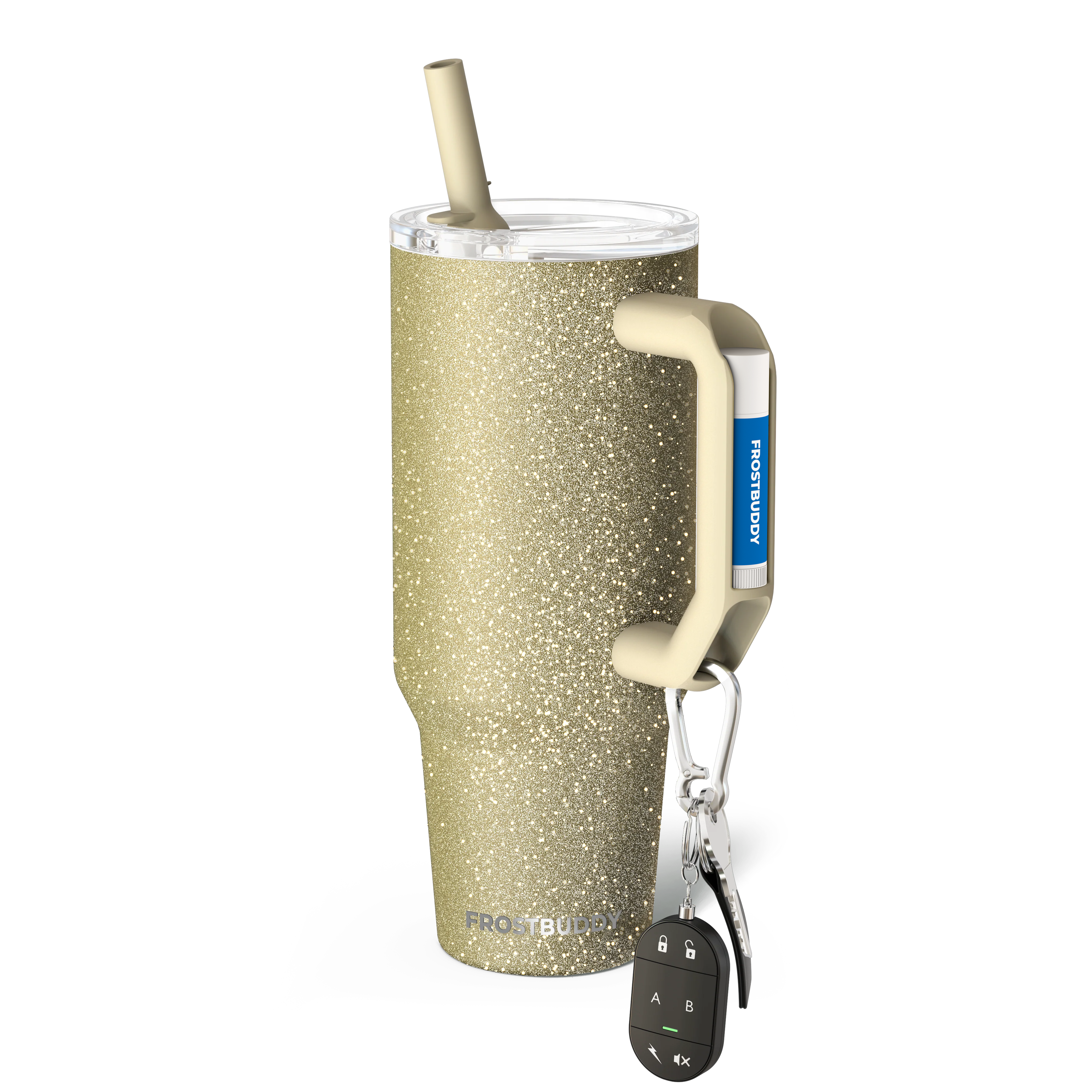 Thicc Buddy 40oz | Champagne Glitz