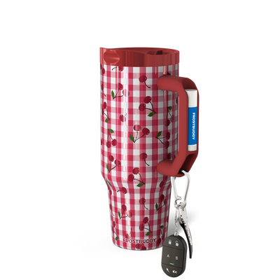 Thicc Buddy 40oz | Cherry Gingham