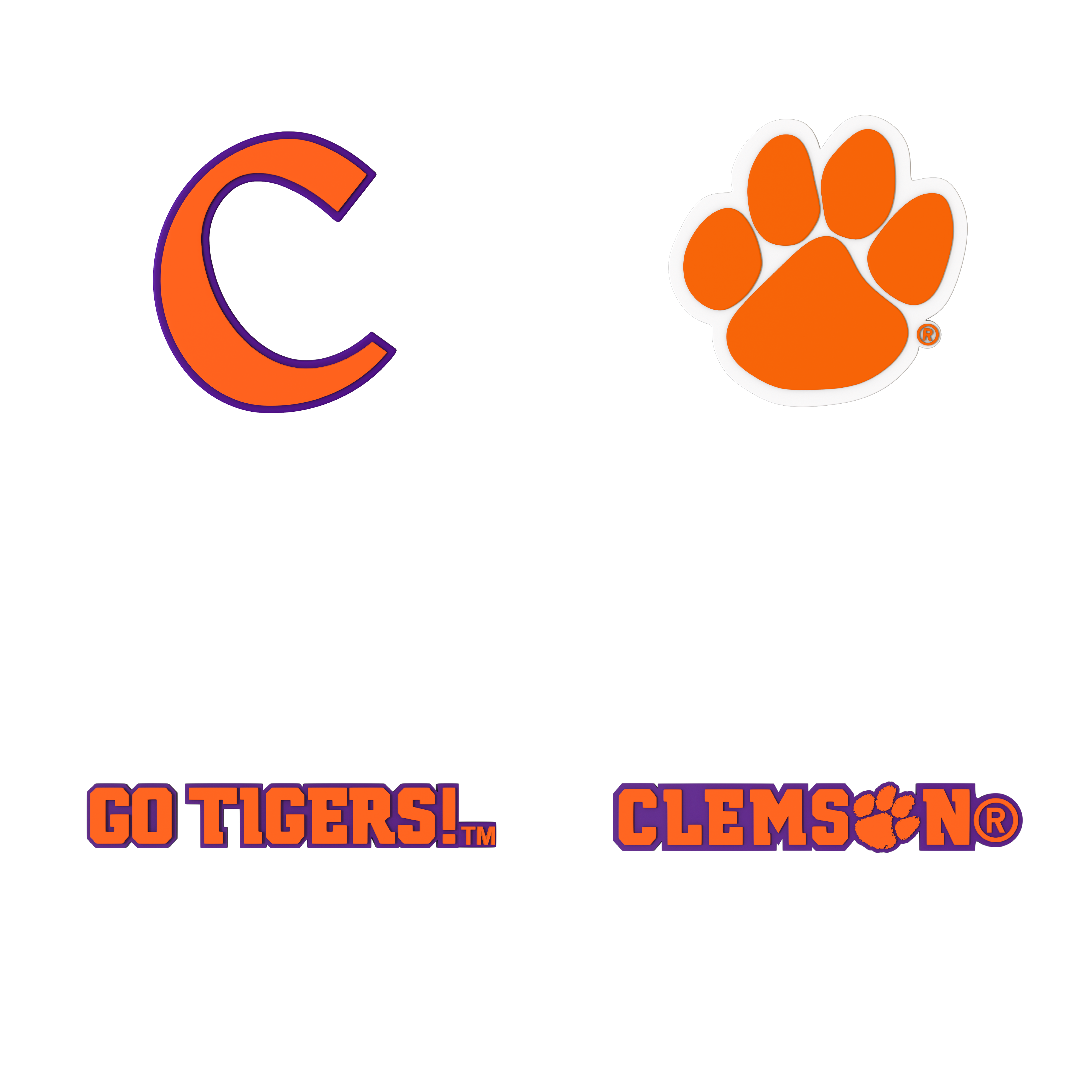 Budz | Clemson Tigers | 4-Pack Bundle