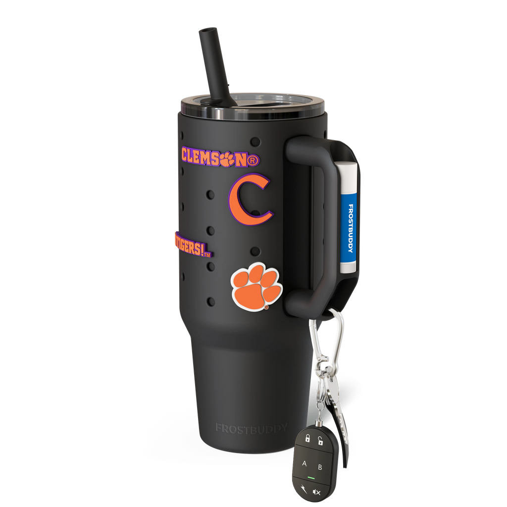 Thicc Buddy 40oz | Clemson Tigers | Skin + Budz Bundle – Frost Buddy Thicc Buddy 40oz | Clemson Tigers | Skin + Budz Bundle – Frost Buddy