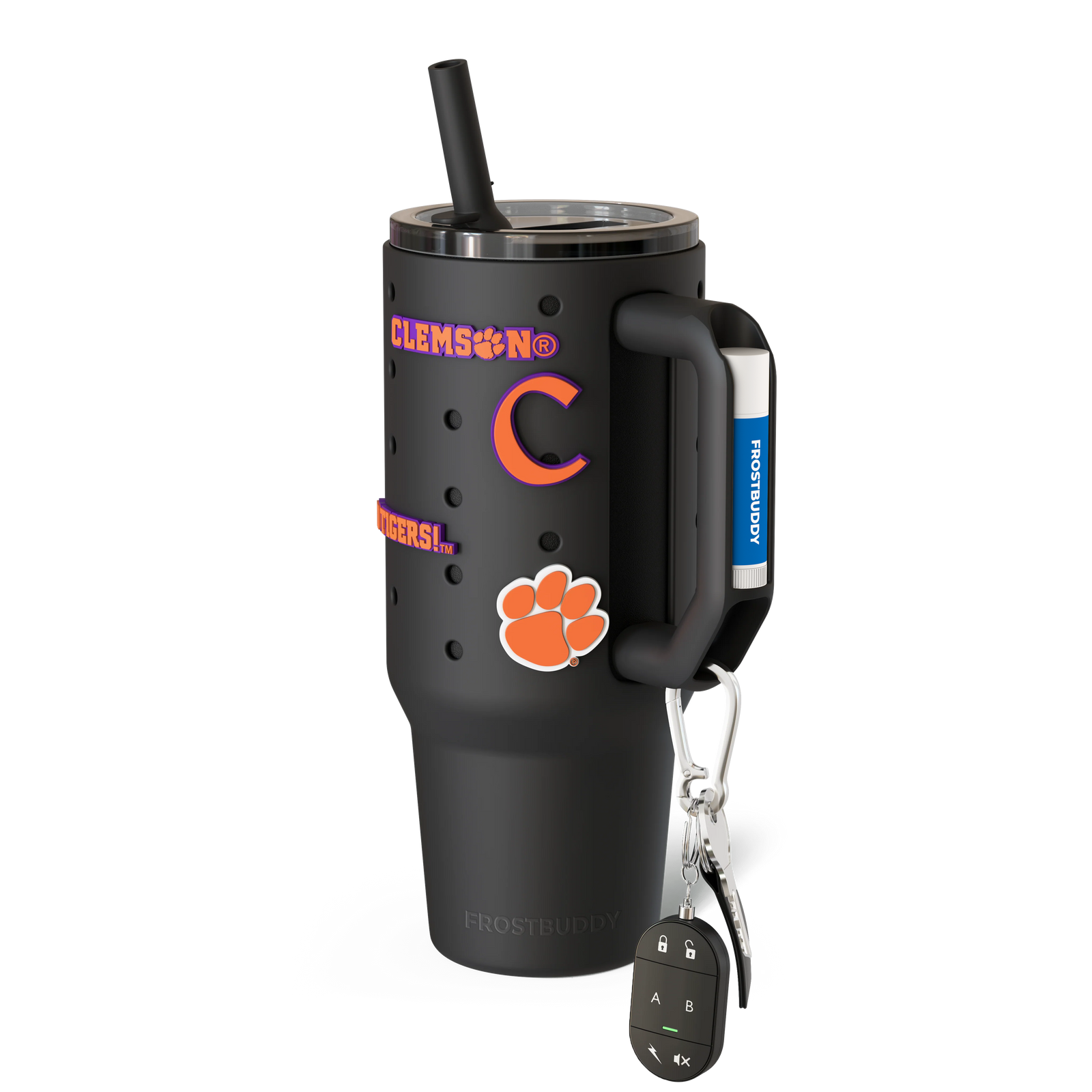 Thicc Buddy 40oz | Clemson Tigers | Skin + Budz Bundle