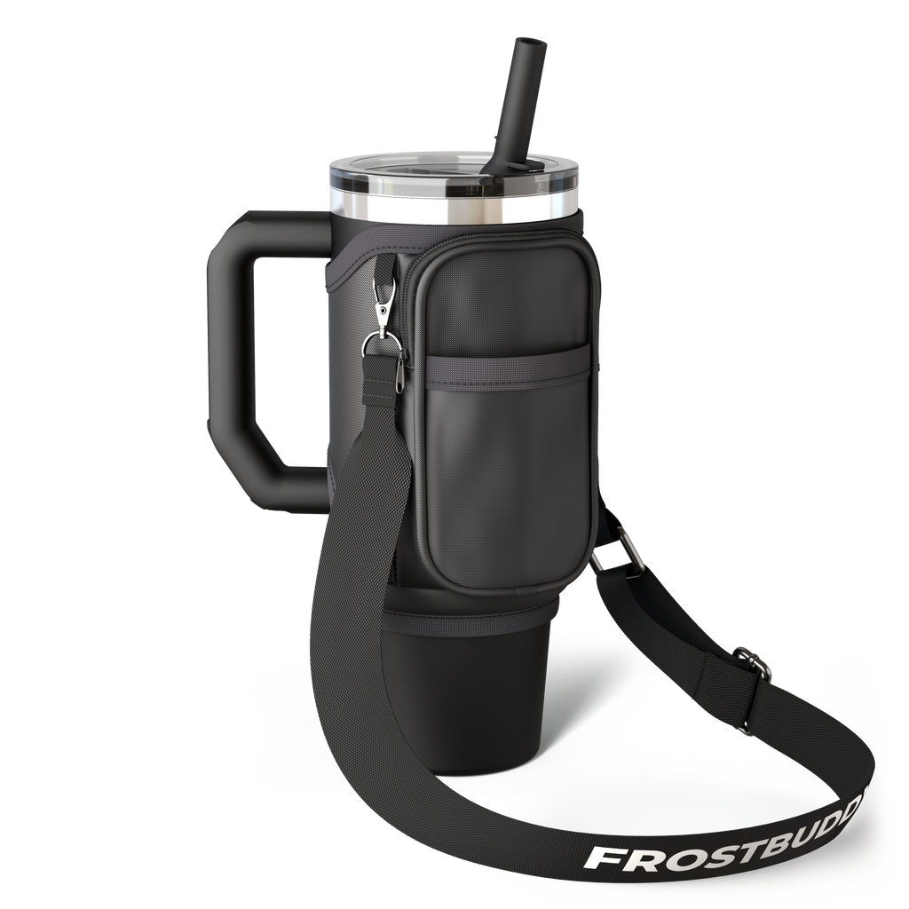Crossbody Bag | Black | 40oz Thicc Buddy