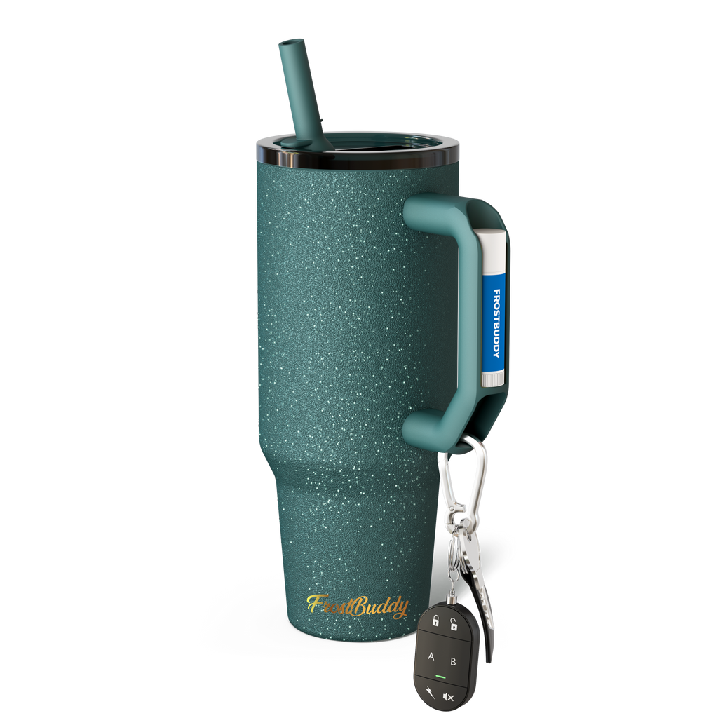 Thicc Buddy 40oz | Emerald Glitz