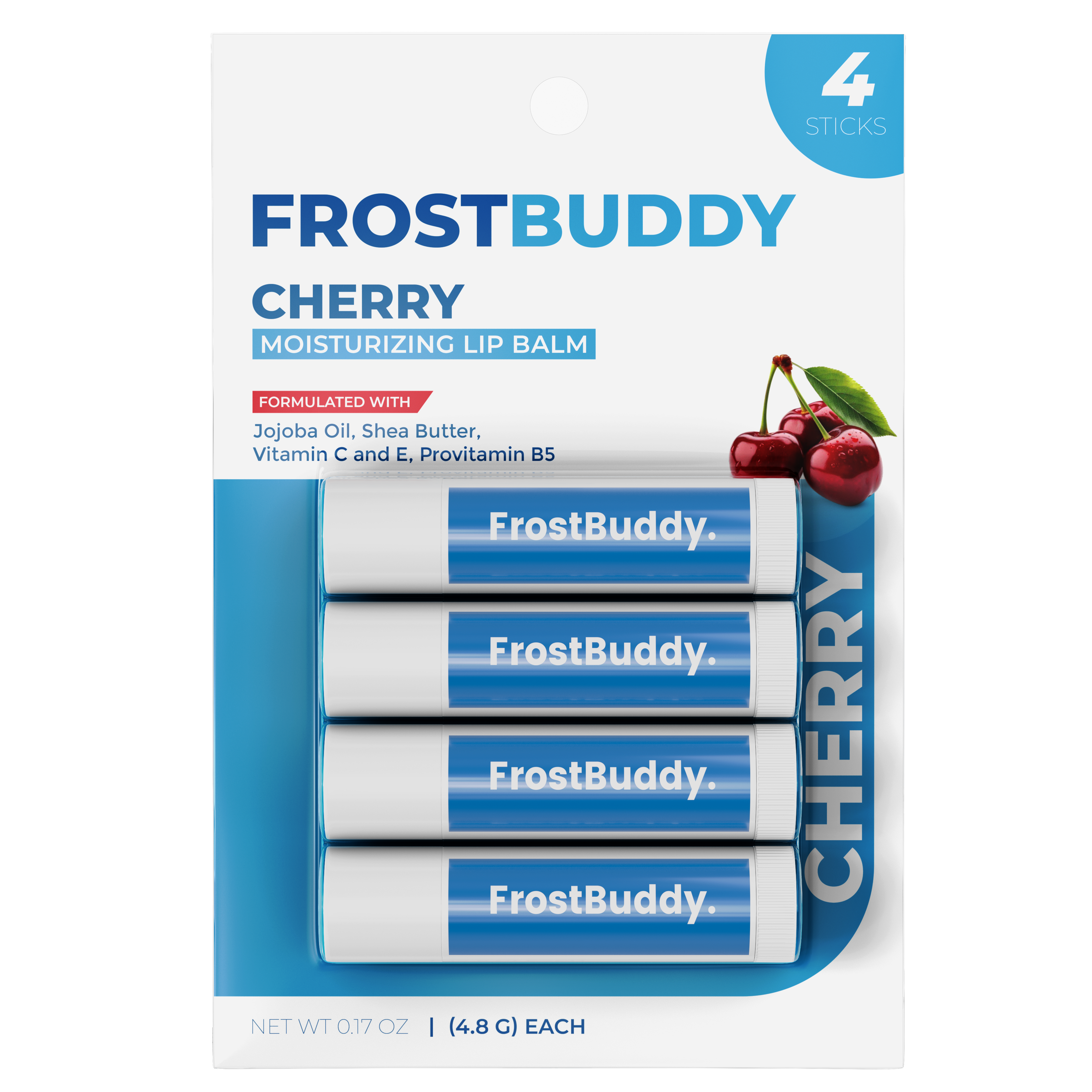 Lip Balm | Cherry 4-Pack