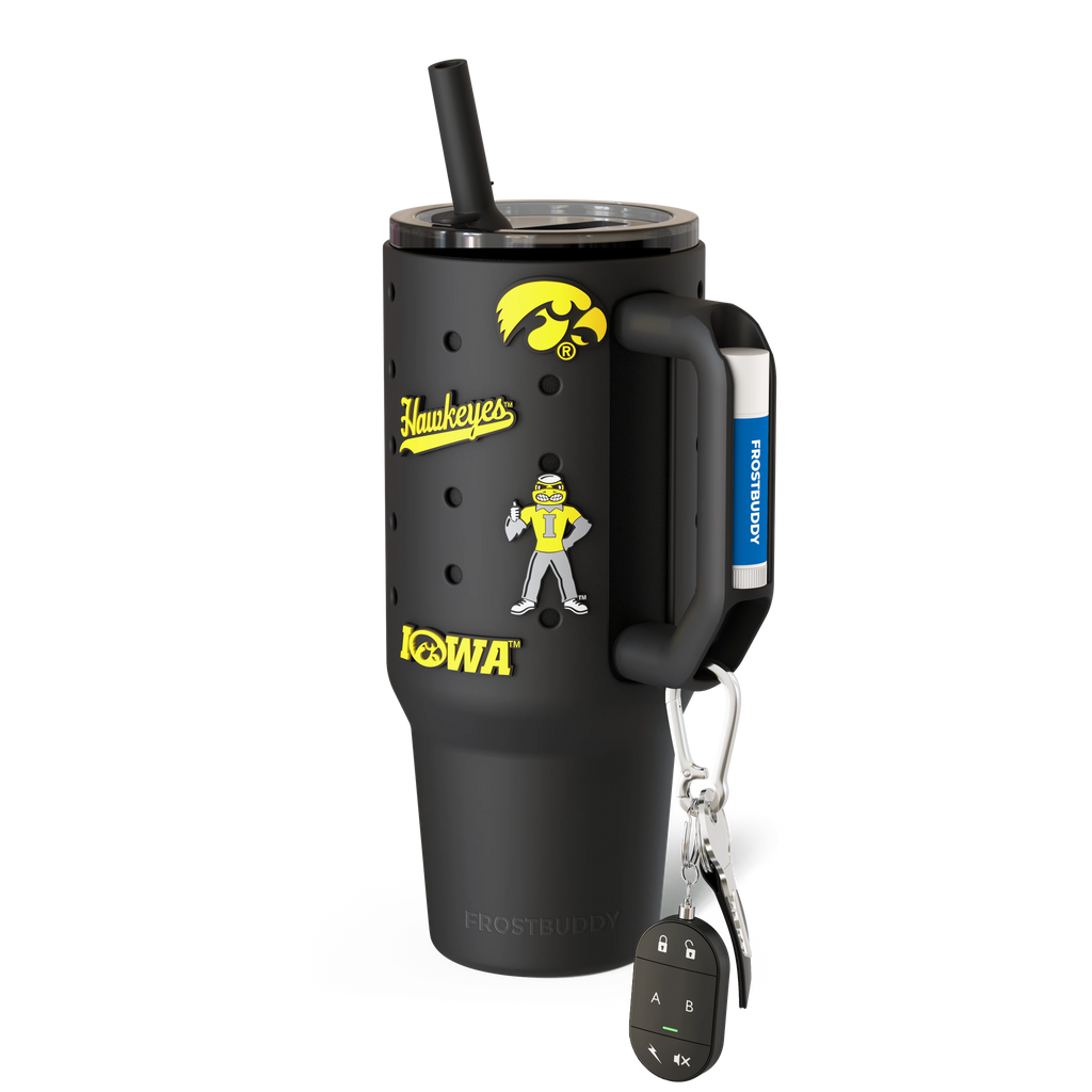Thicc Buddy 40oz | Iowa Hawkeyes | Skin + Budz Bundle
