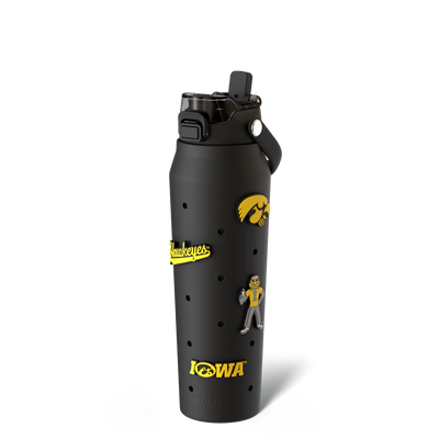 Bottle Buddy 32oz | Iowa Hawkeyes | Skin + Budz Bundle