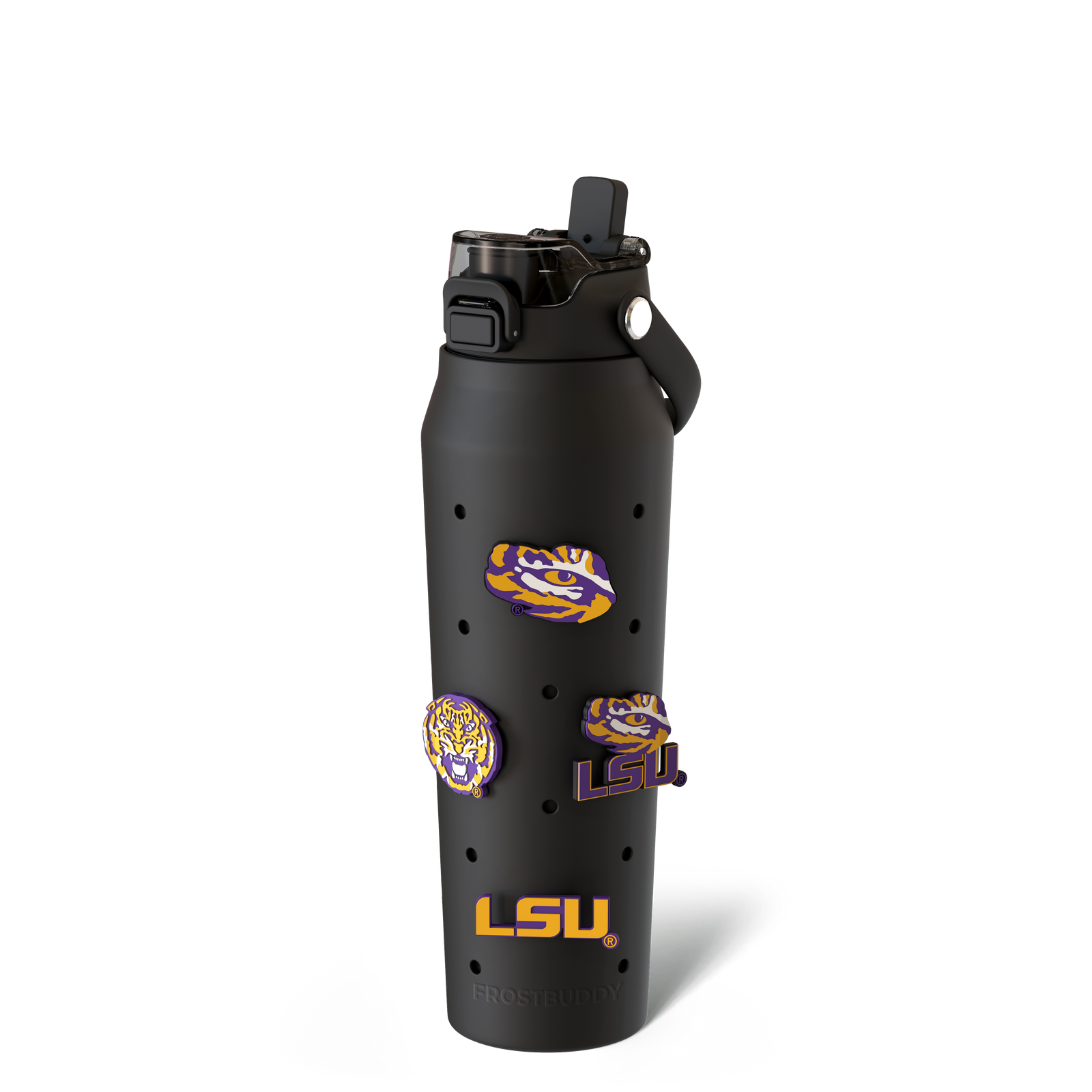 Bottle Buddy 32oz | LSU Tigers | Skin + Budz Bundle