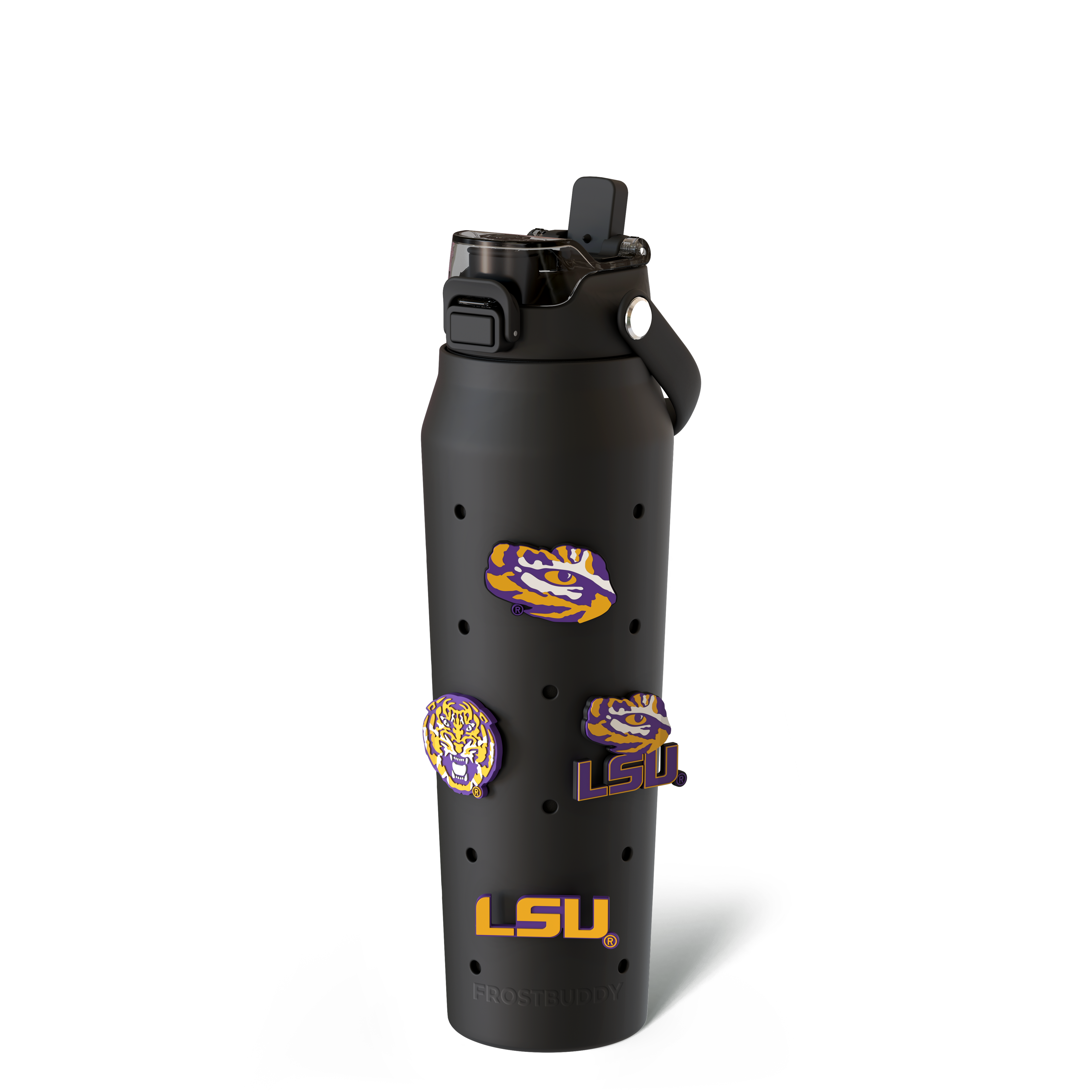 Bottle Buddy 32oz | LSU Tigers | Skin + Budz Bundle