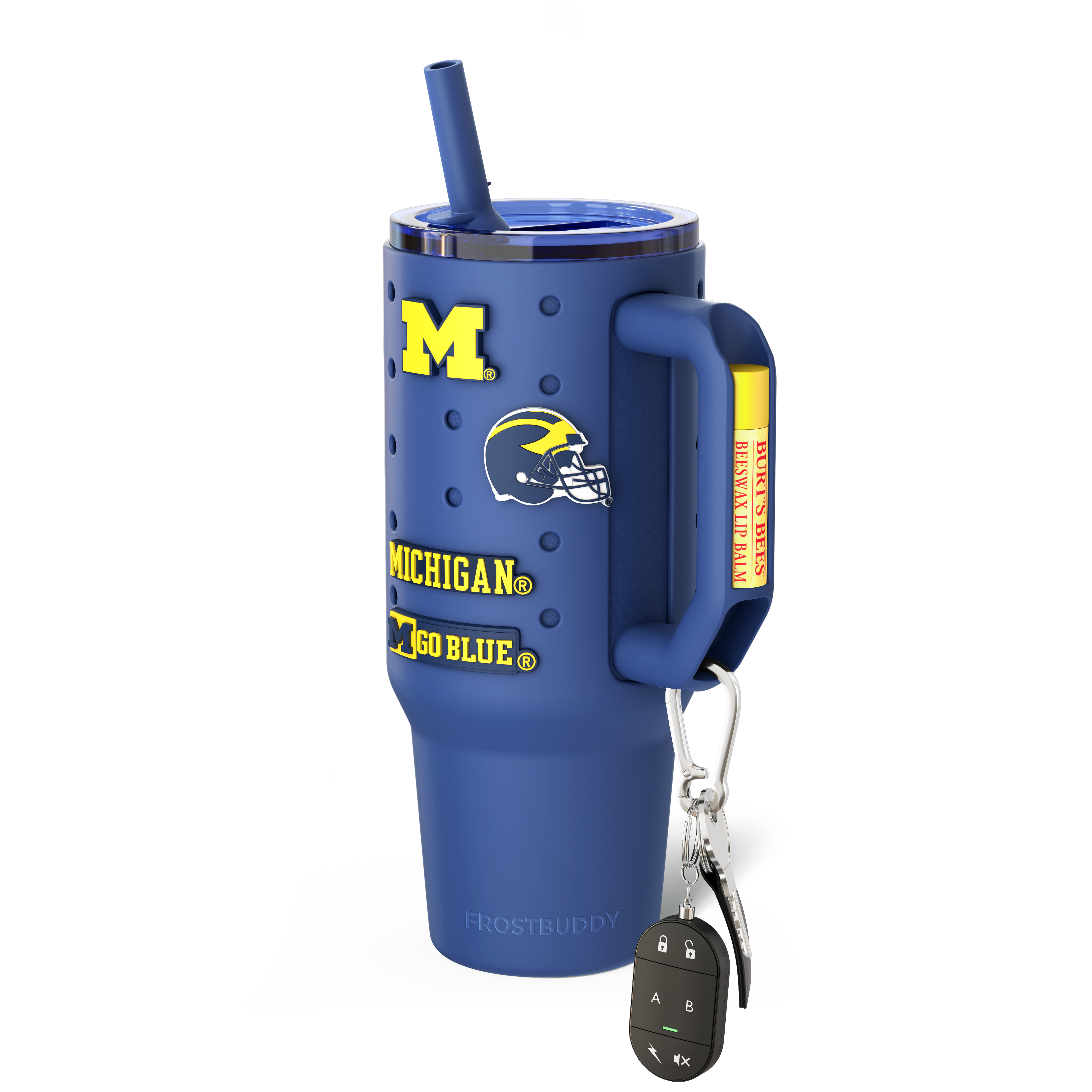Thicc Buddy 40oz | Michigan Wolverines | Skin + Budz Bundle