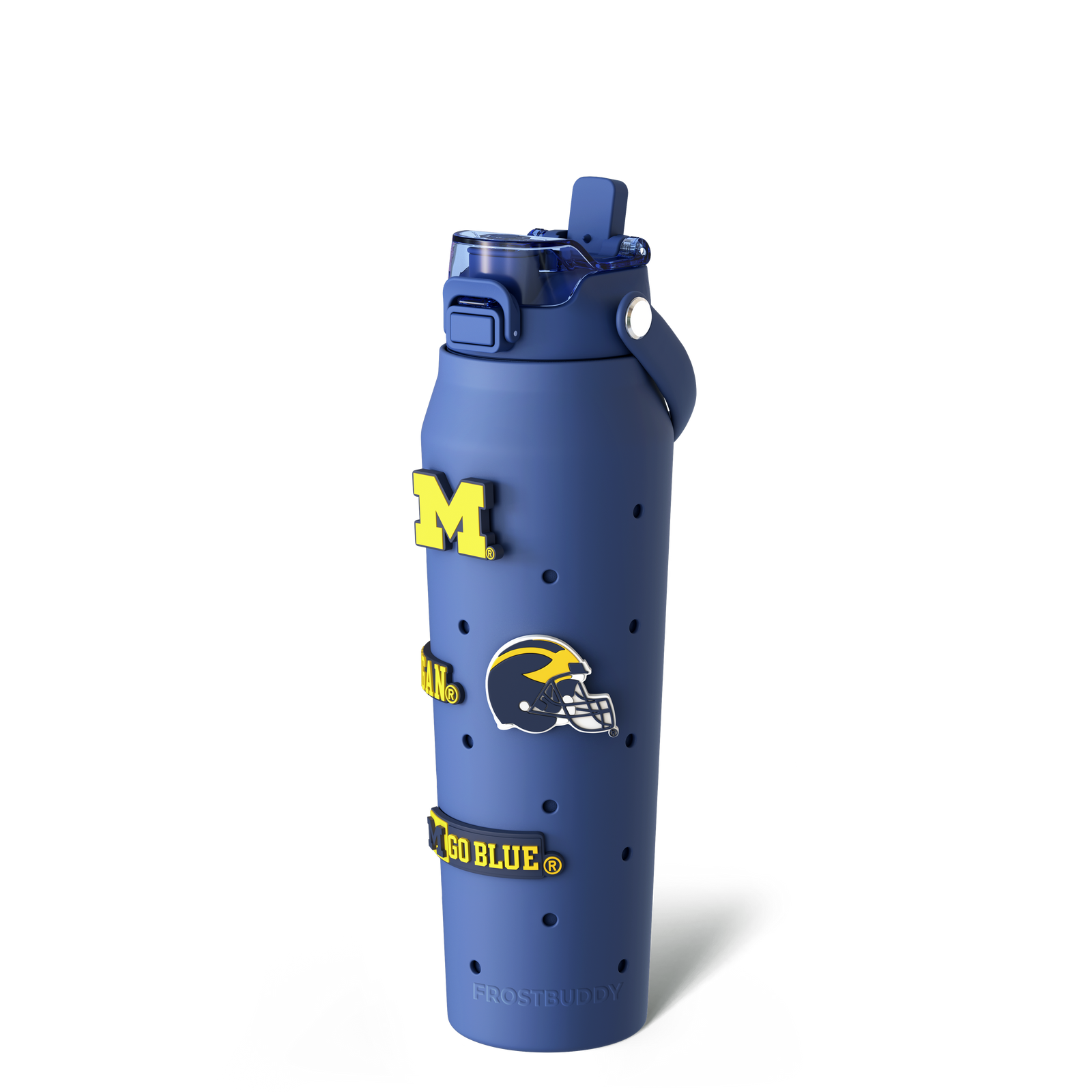 Bottle Buddy 32oz | Michigan Wolverines | Skin + Budz Bundle