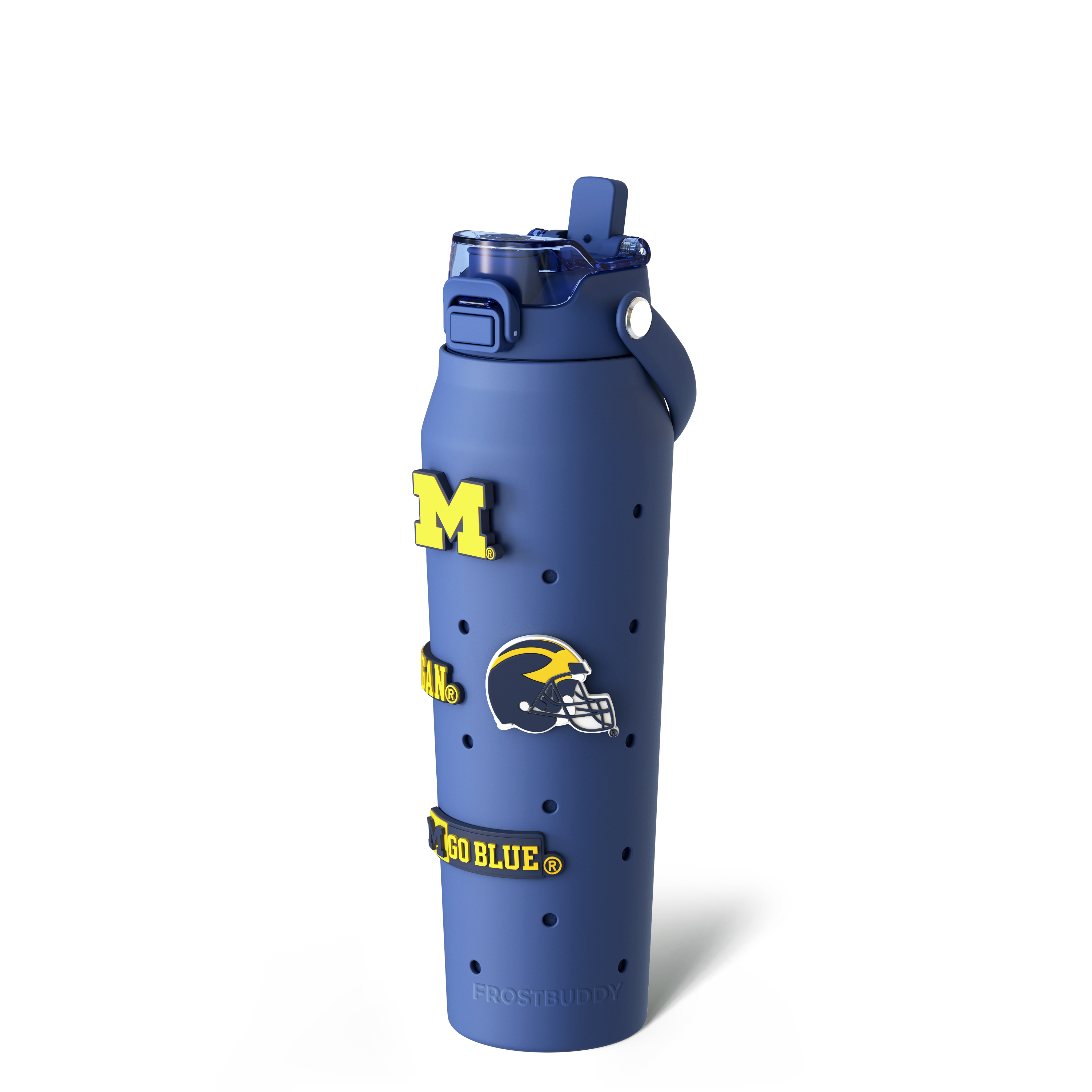 Bottle Buddy 32oz | Michigan Wolverines | Skin + Budz Bundle