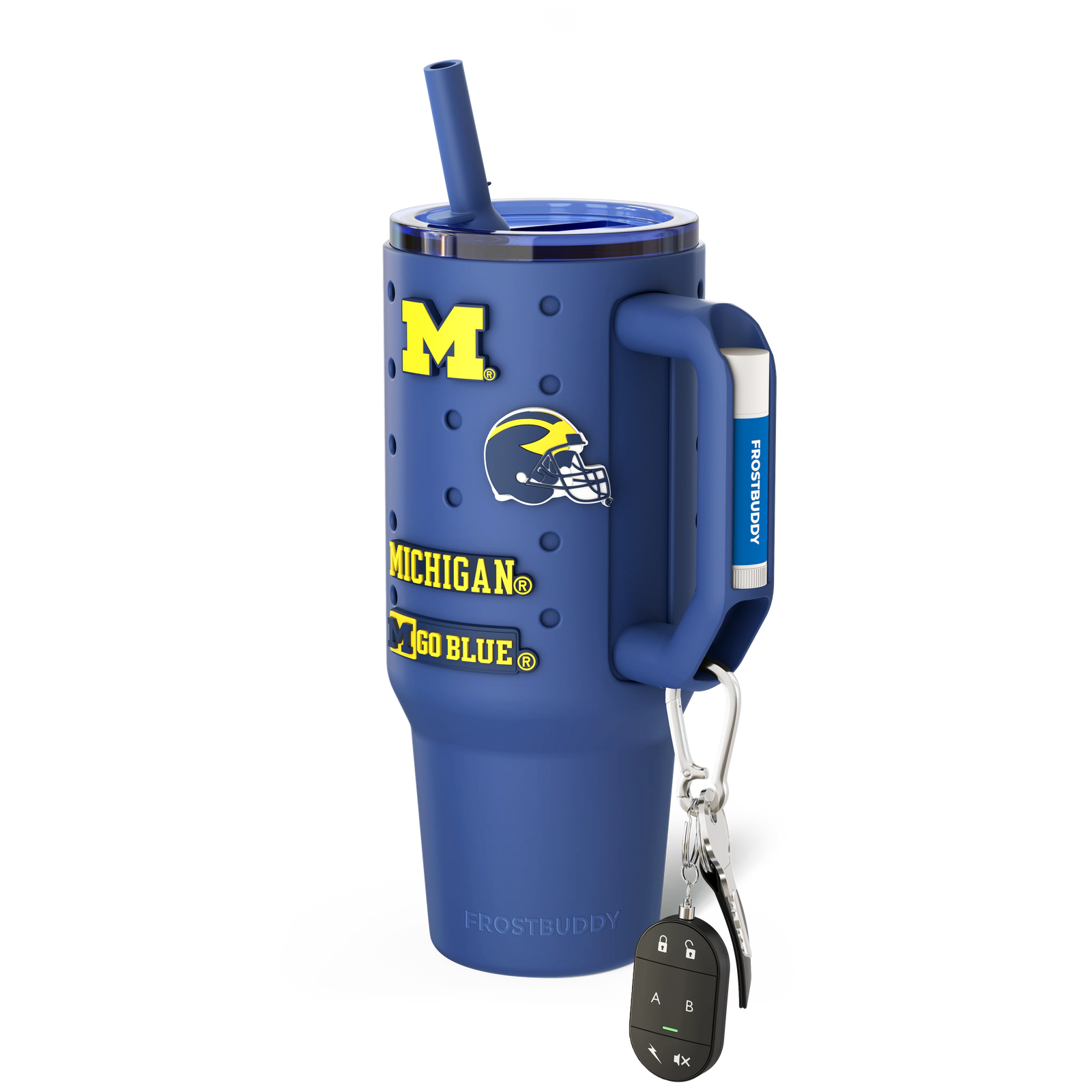 Thicc Buddy 40oz | Michigan Wolverines | Skin + Budz Bundle