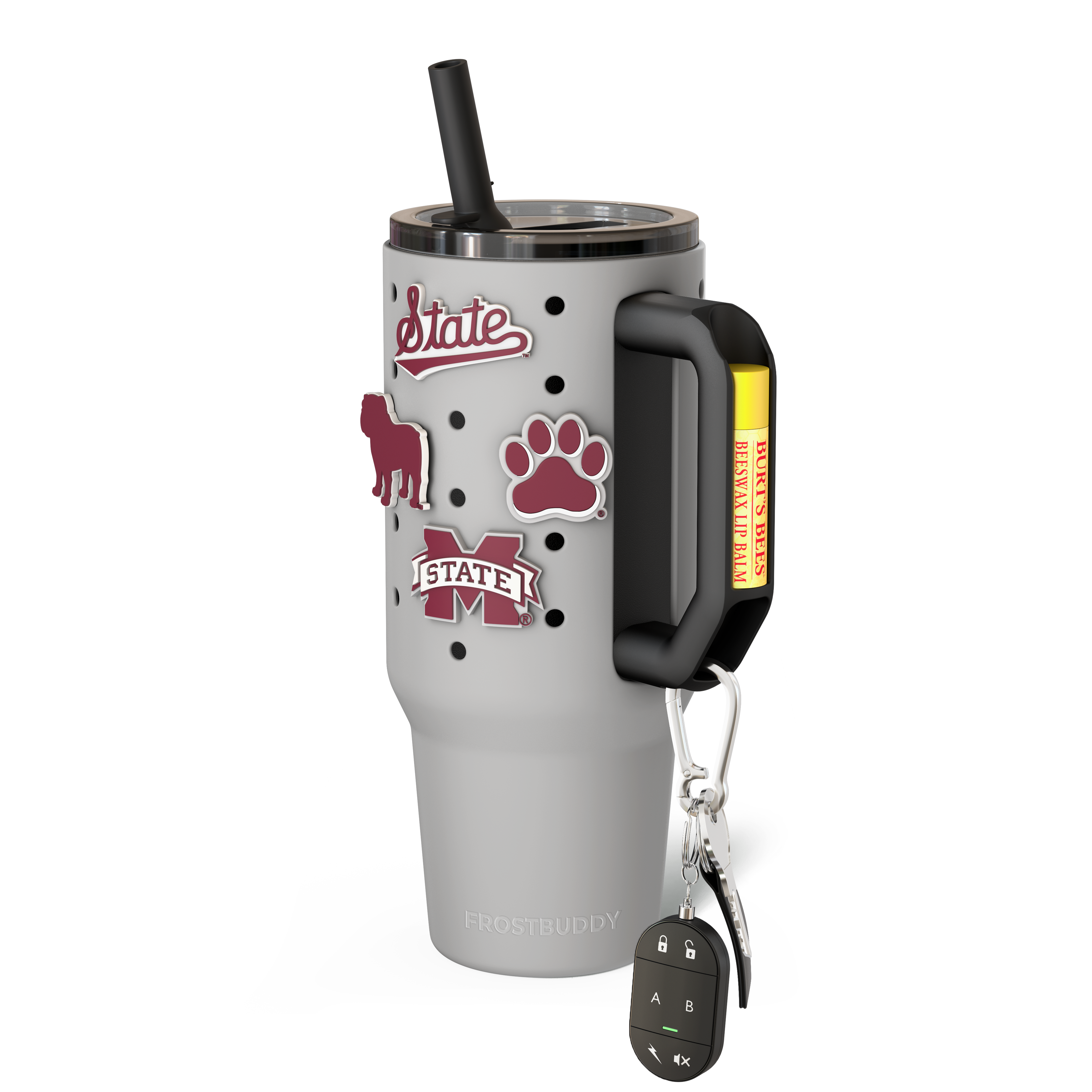 Thicc Buddy 40oz | Mississippi State Bulldogs | Skin + Budz Bundle