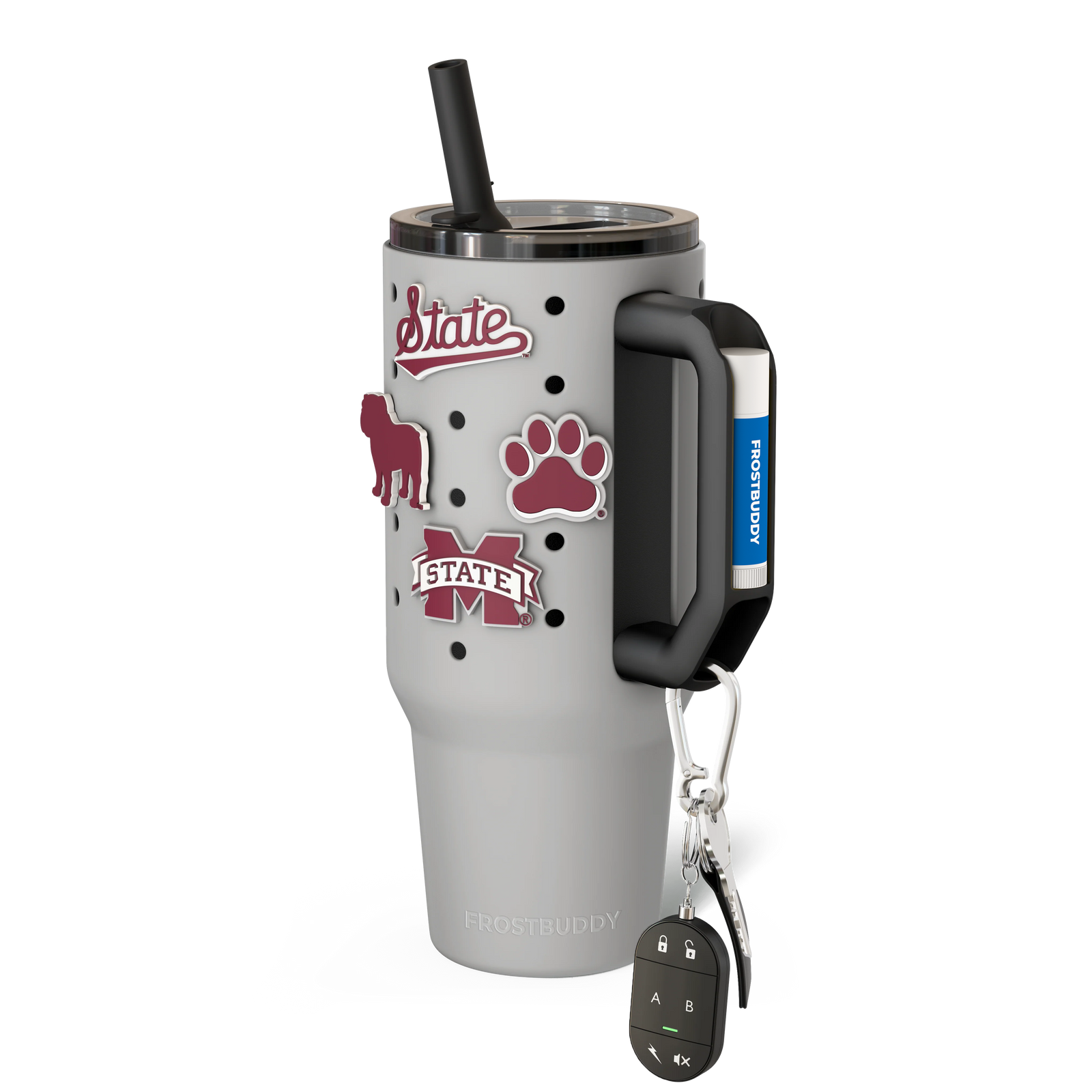 Thicc Buddy 40oz | Mississippi State Bulldogs | Skin + Budz Bundle