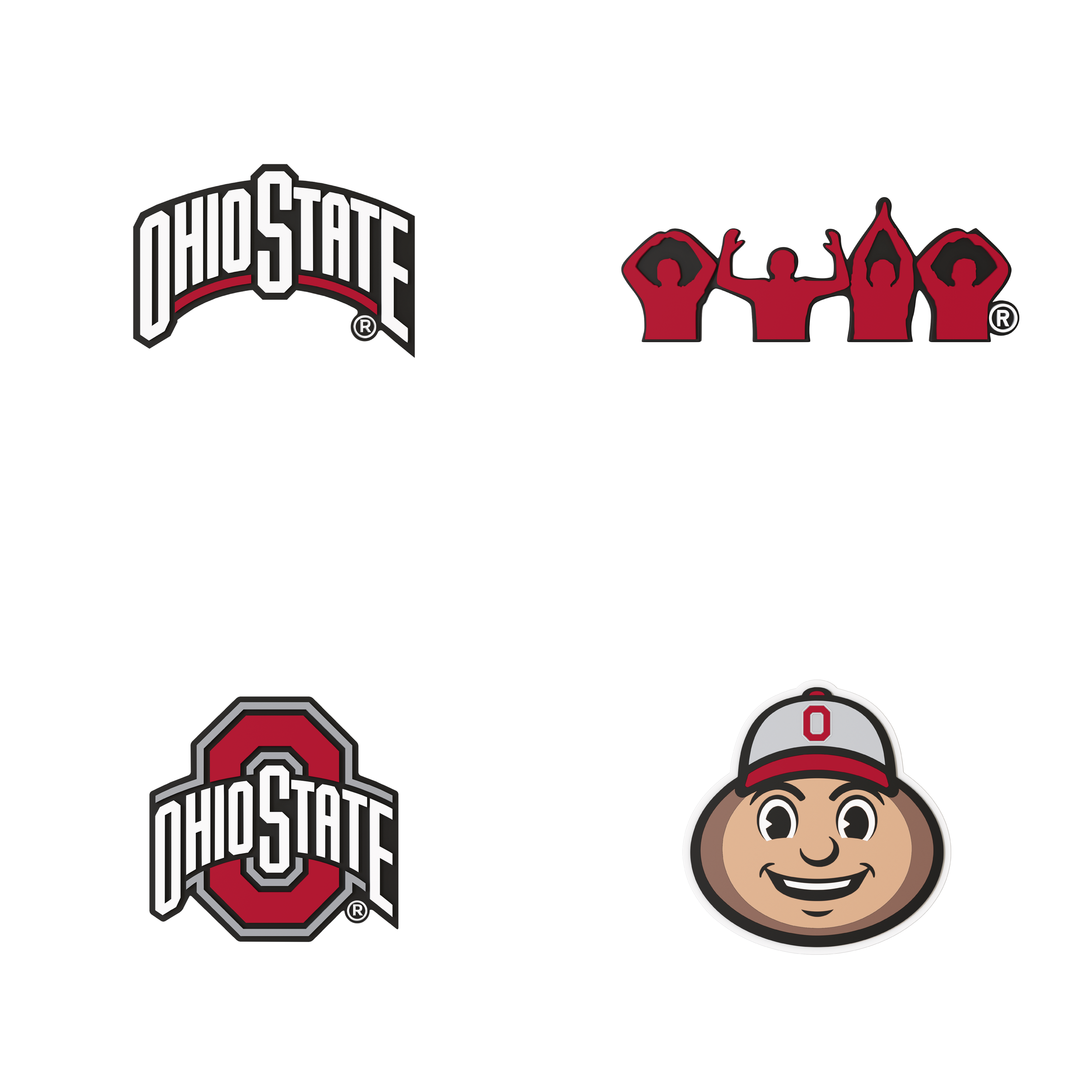 Budz | Ohio State Buckeyes | 4-Pack Bundle