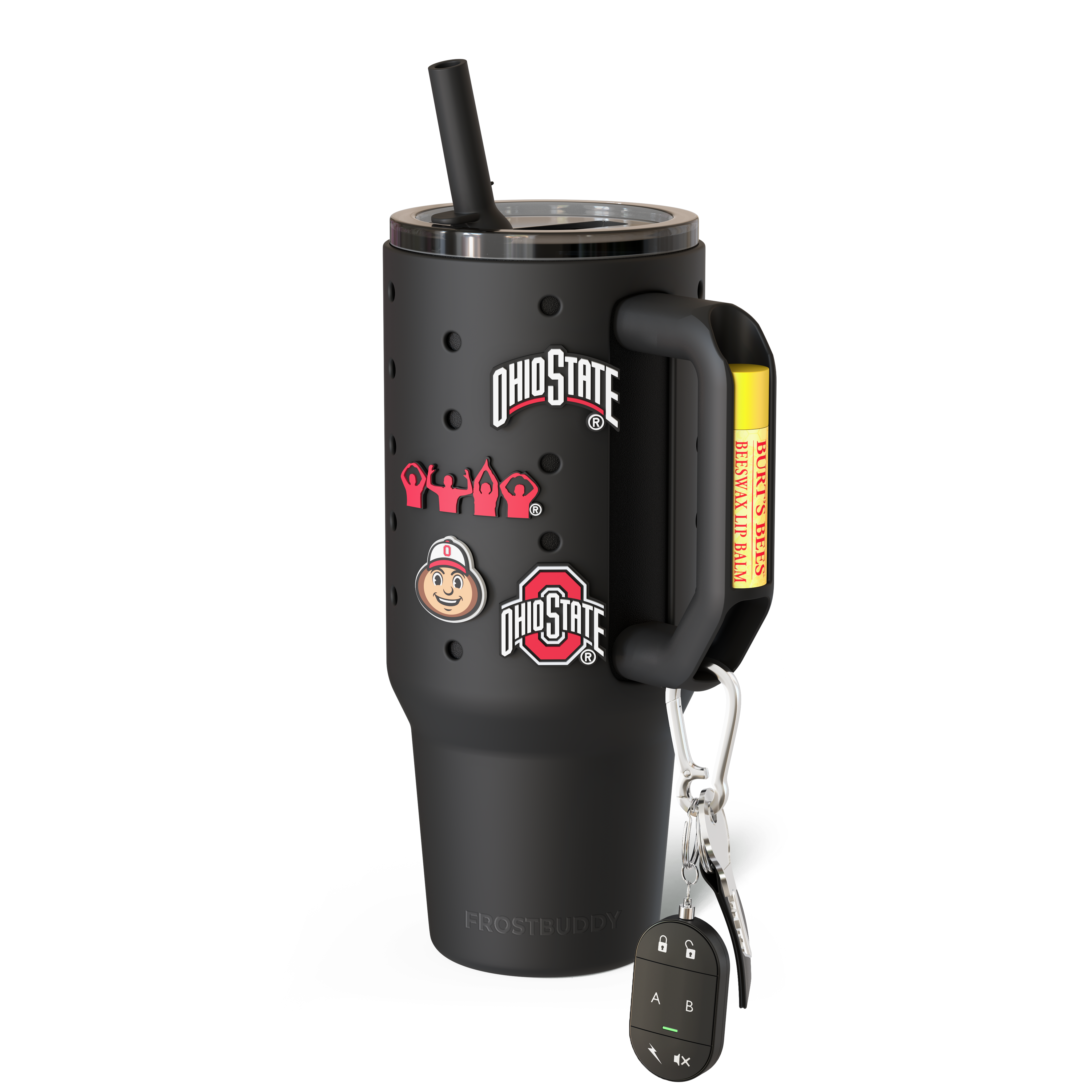 Thicc Buddy 40oz | Ohio State Buckeyes | Skin + Budz Bundle