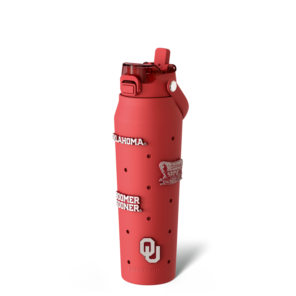 Bottle Buddy 32oz | Oklahoma Sooners | Skin + Budz Bundle