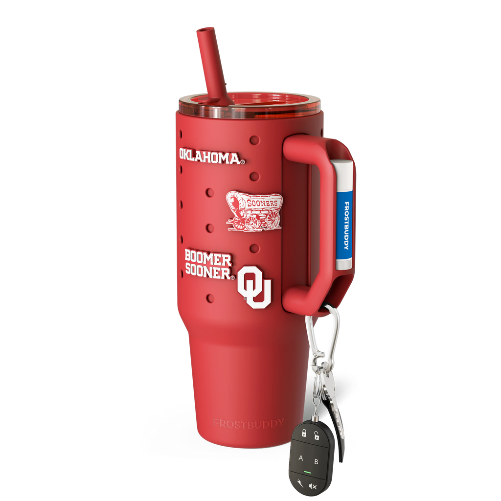 Thicc Buddy 40oz | Oklahoma Sooners | Skin + Budz Bundle